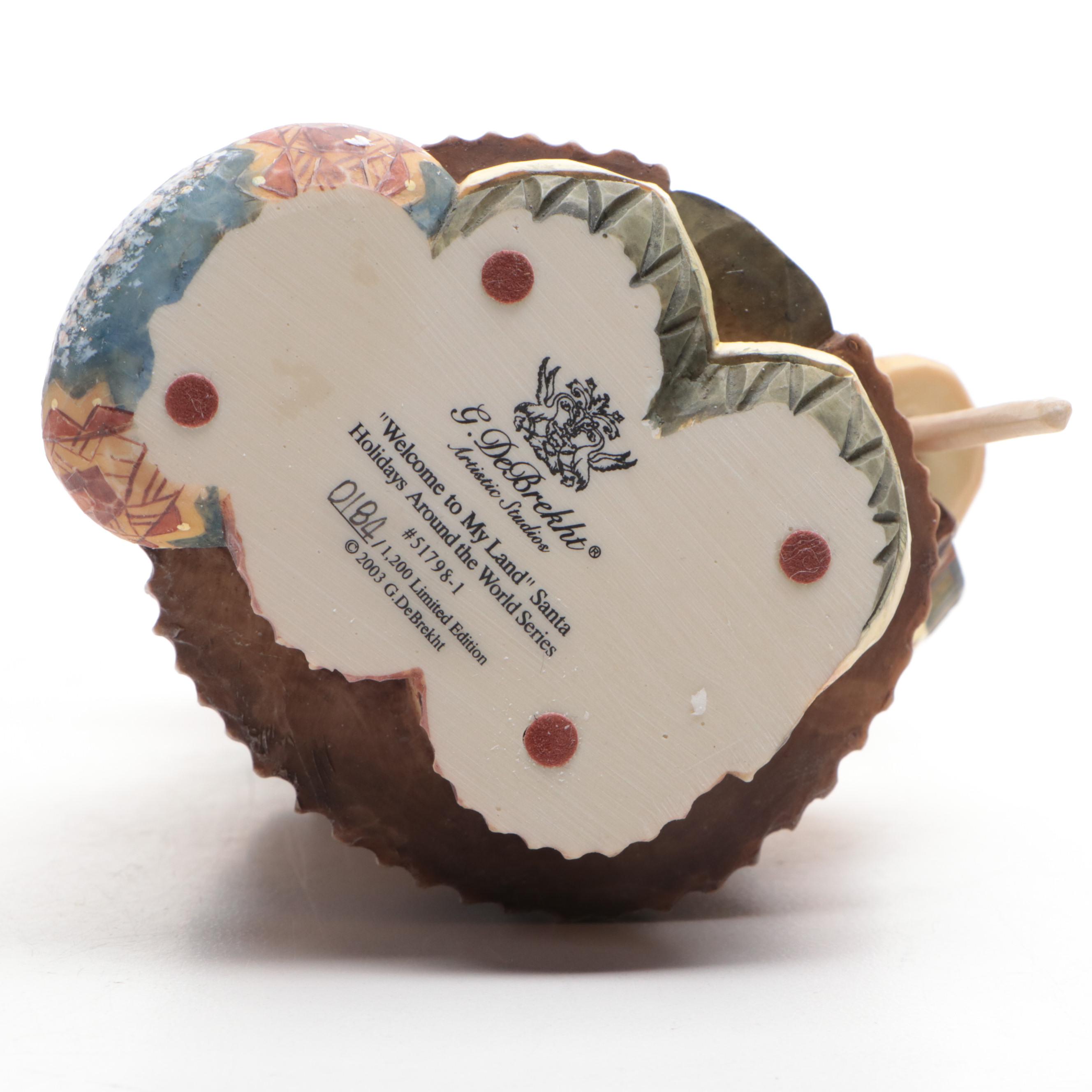 G. DeBrekht "Welcome to My Land" Limited Edition Figurine with Ornament