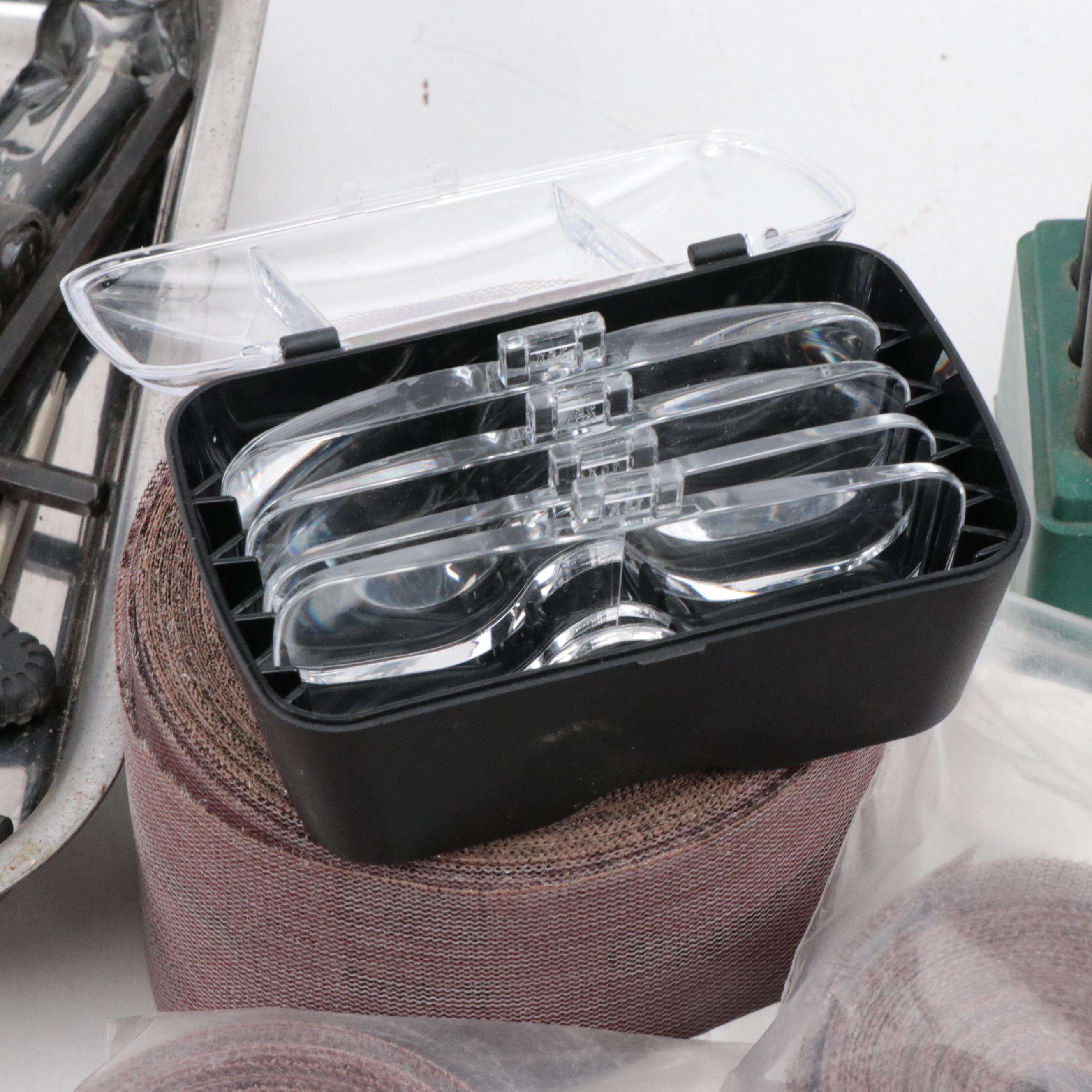 Rockler Plastic Table Featherboard with Senco Finish Staples and More