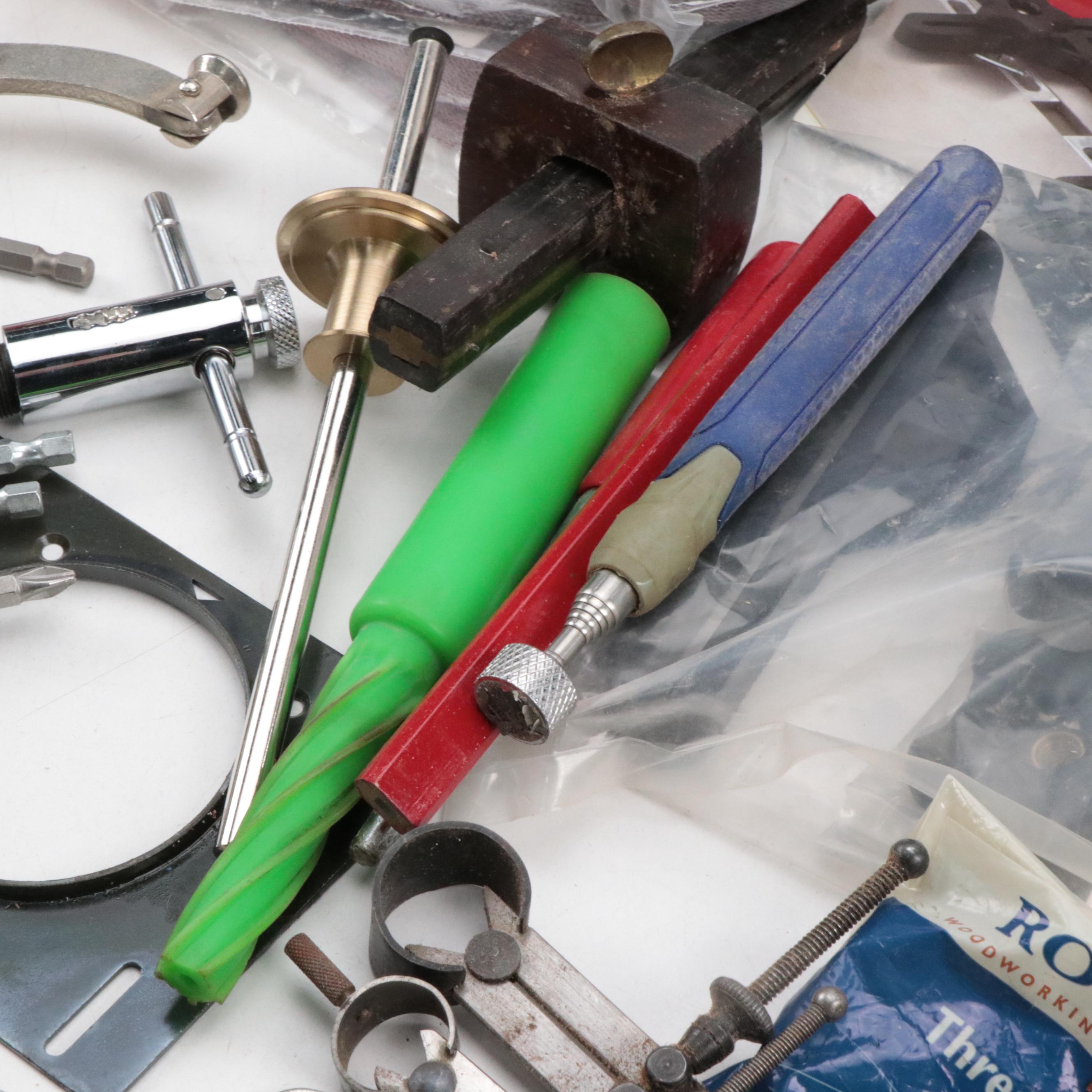 Rockler Plastic Table Featherboard with Senco Finish Staples and More