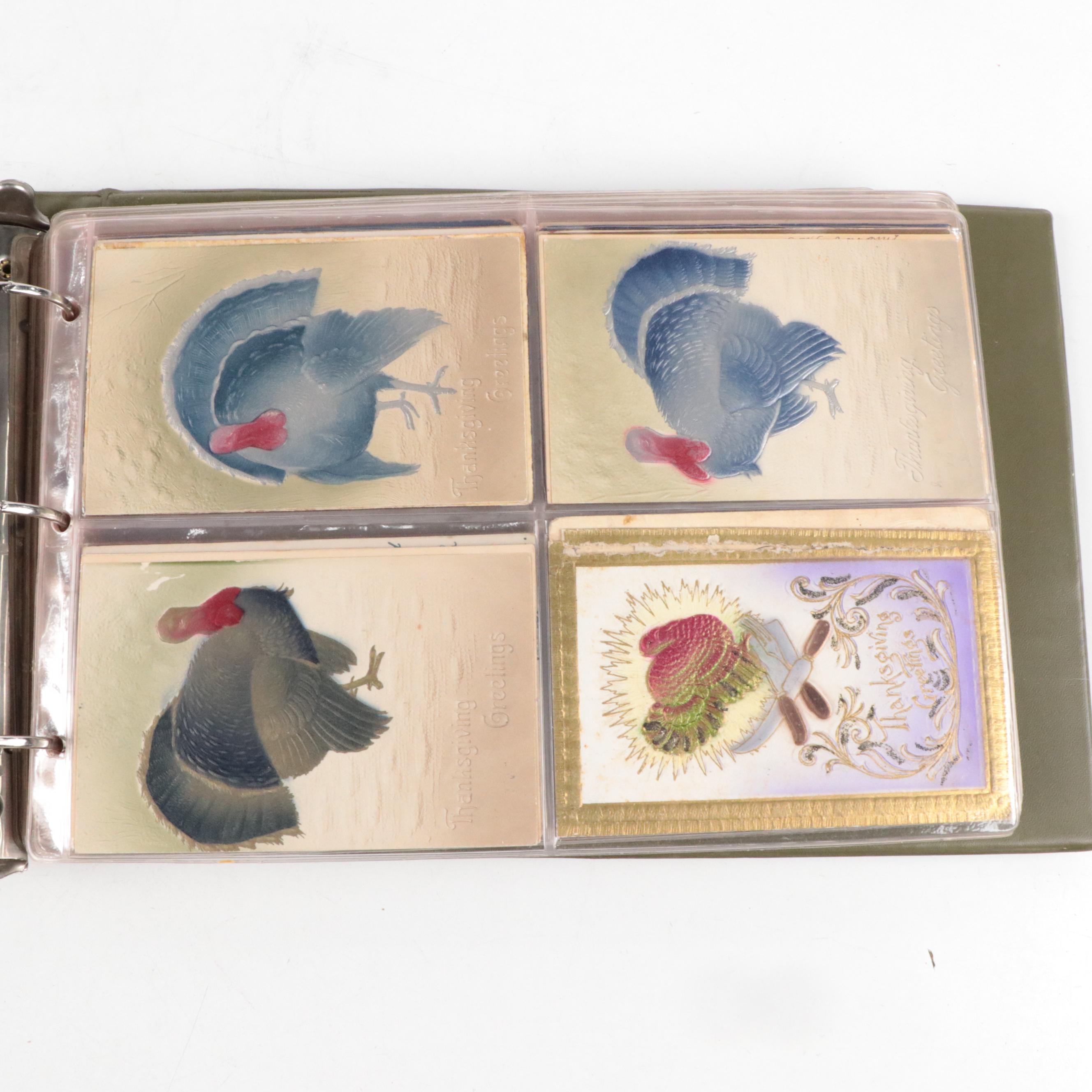 Raphael Tuck & Sons with Other Thanksgiving Postcards , Early 20th Century