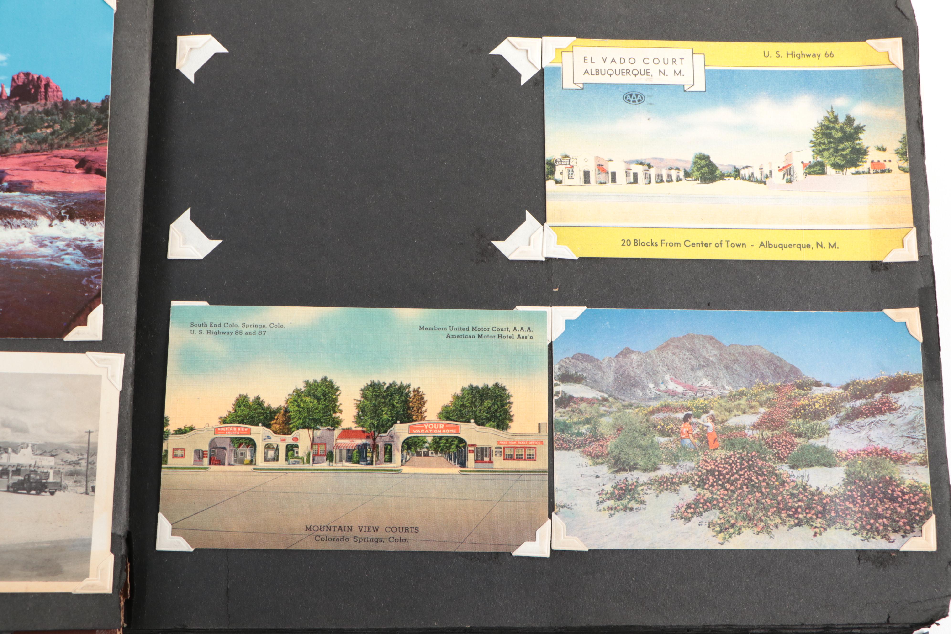 Florida, Colorado, Canada and More Souvenir Postcards, Mid-20th Century