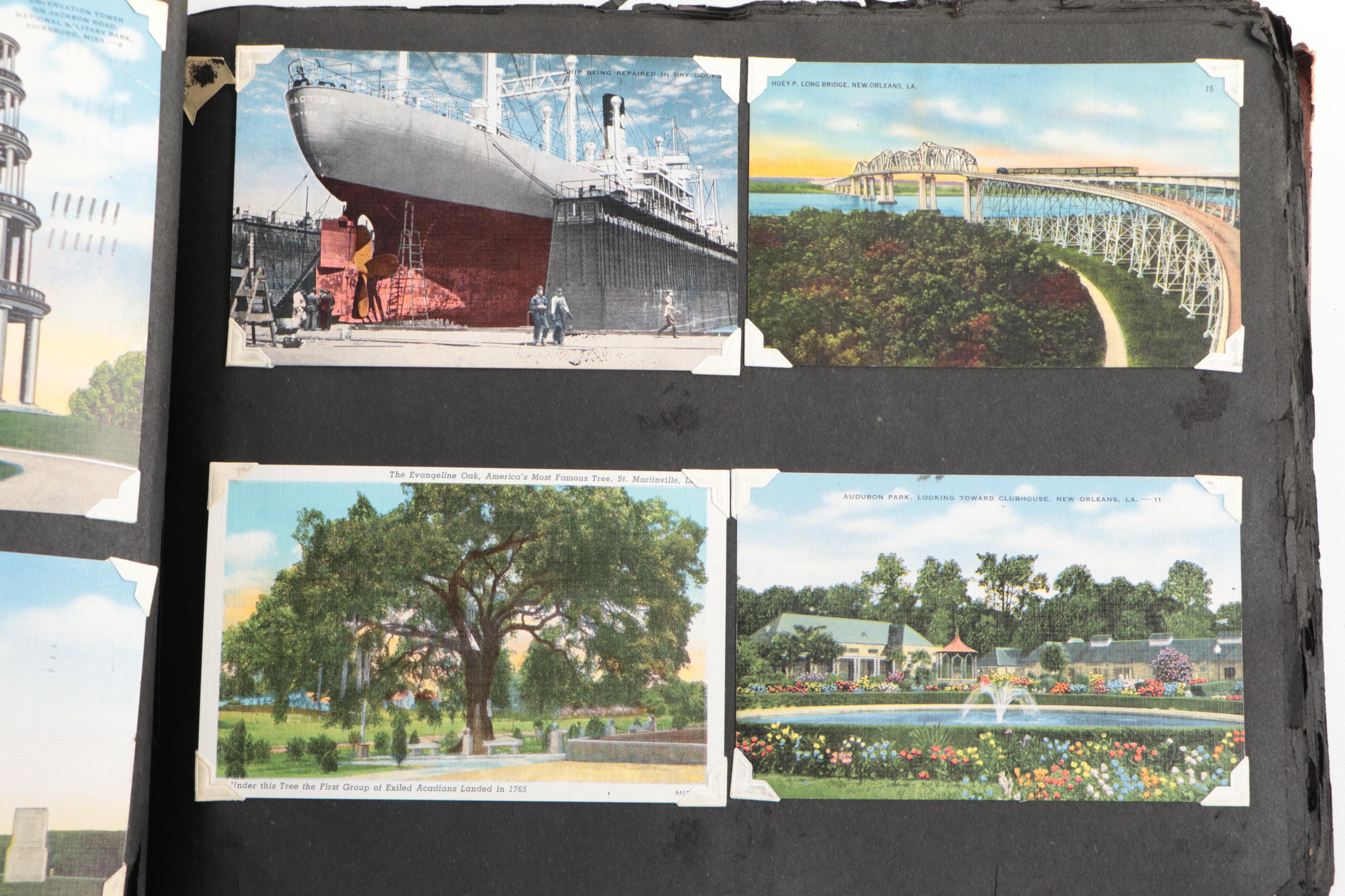 Florida, Colorado, Canada and More Souvenir Postcards, Mid-20th Century