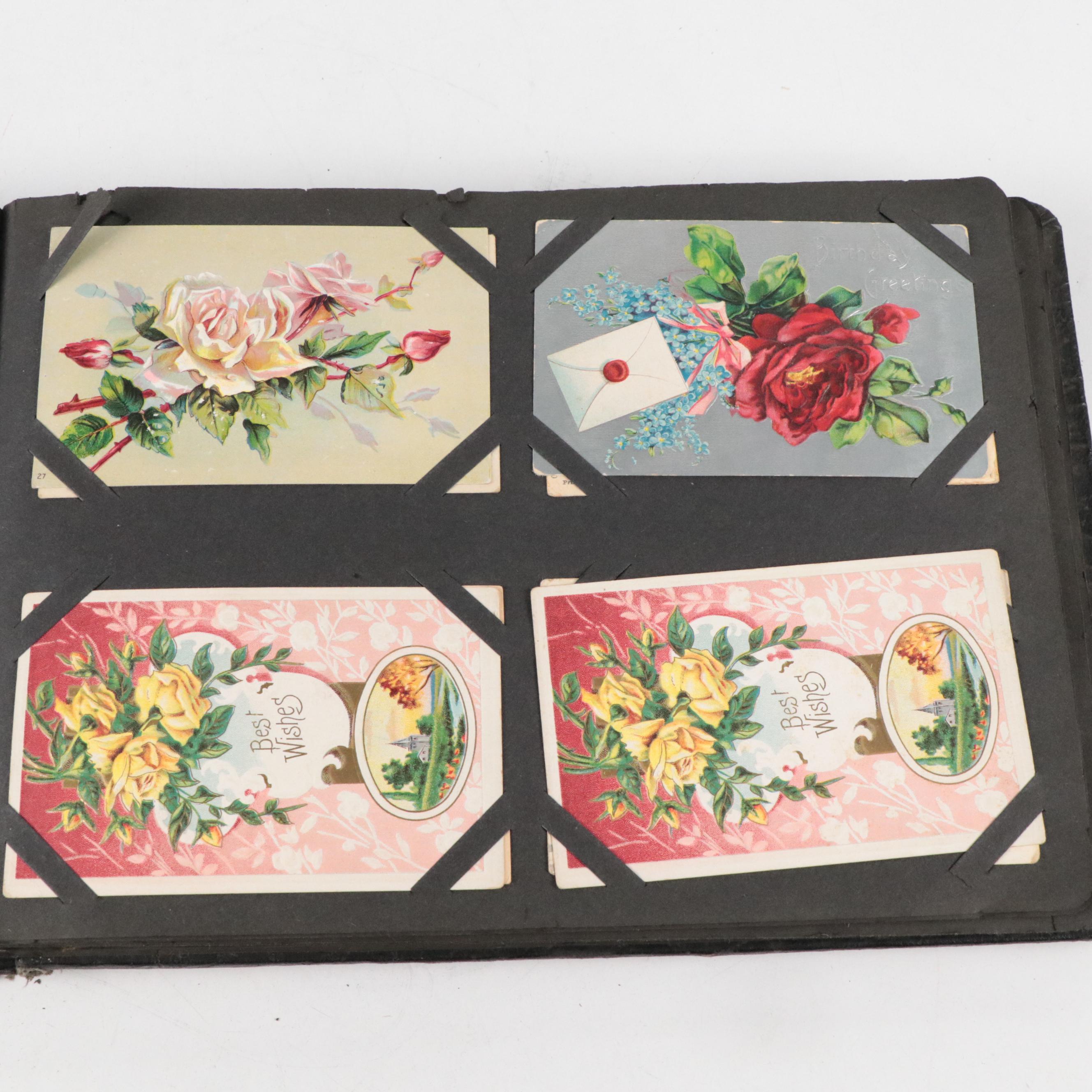 Happy Birthday, Remember Me, Best Wishes and More Postcards, Early 20th Century