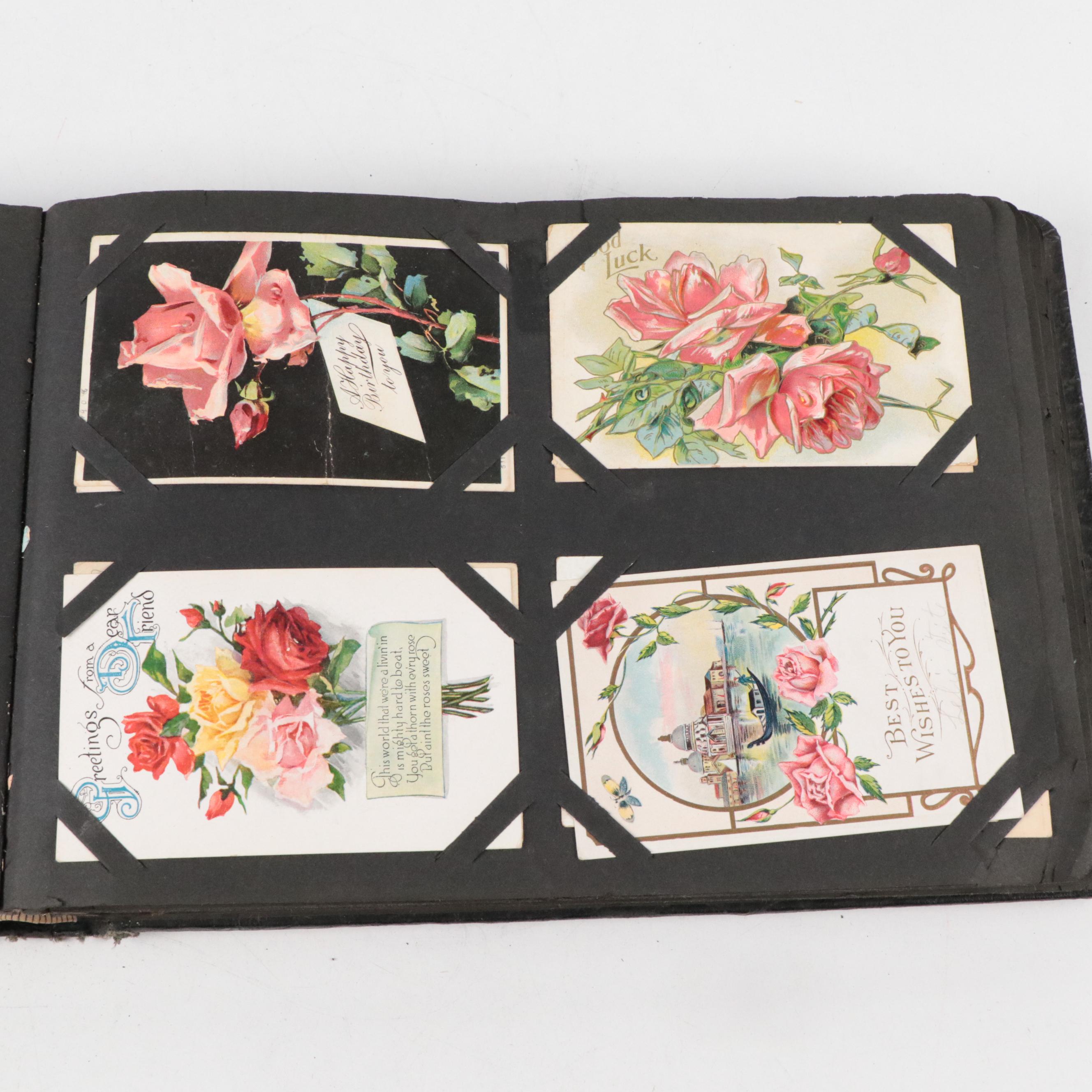 Happy Birthday, Remember Me, Best Wishes and More Postcards, Early 20th Century