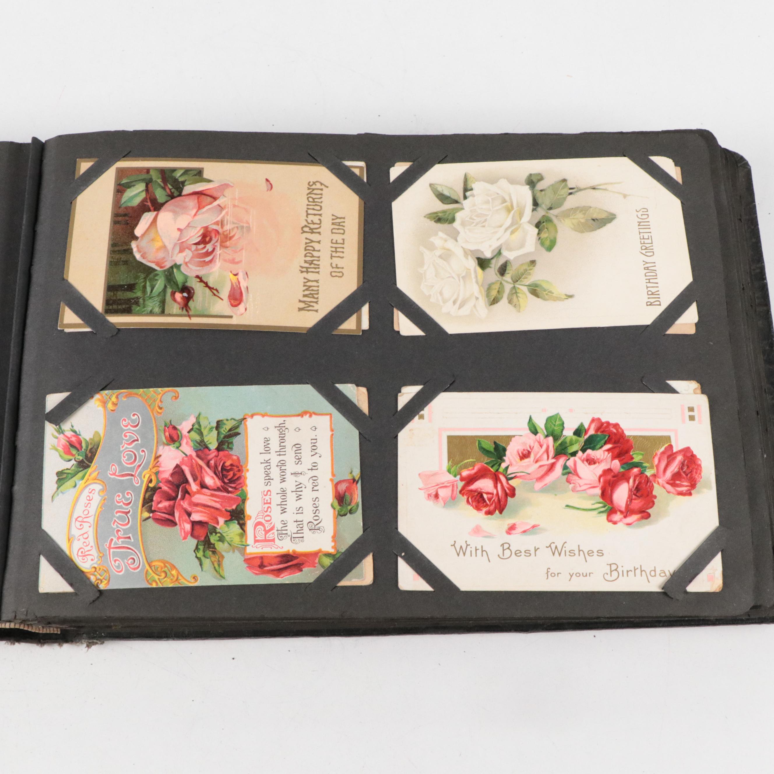 Happy Birthday, Remember Me, Best Wishes and More Postcards, Early 20th Century