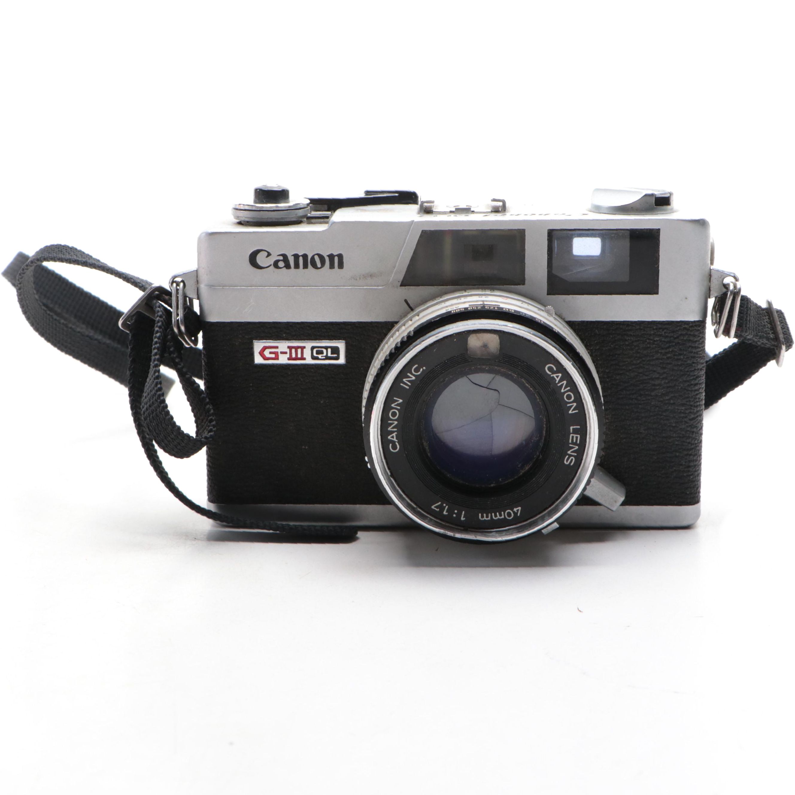 Canon Canonet G-III QL17 Rangefinder with 40mm f/1.7 Lens