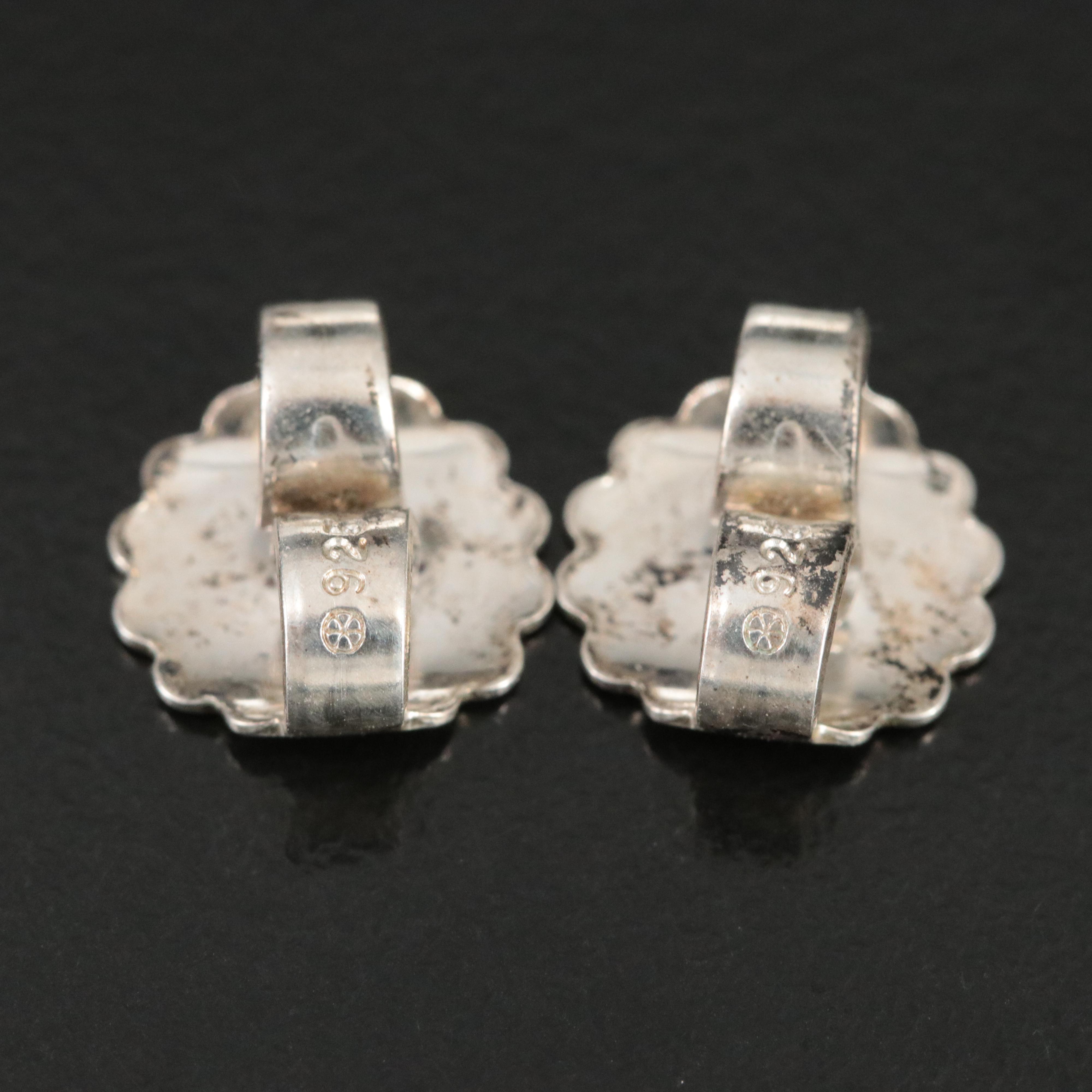 David Yurman Cookie Sterling and 14K Earrings