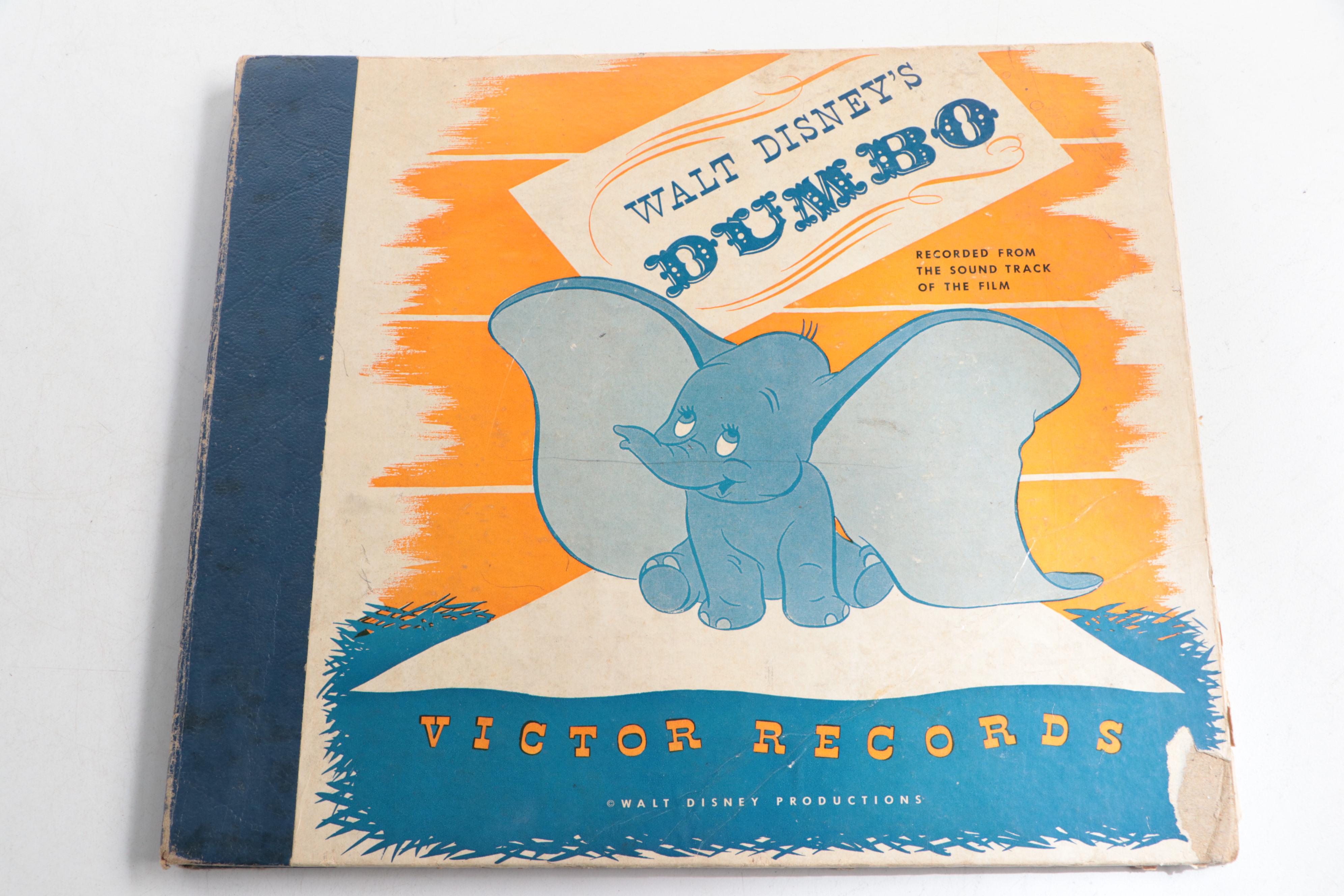 "Bozo and His Rocket Ship", "Bugs Bunny", and "Dumbo" Record Books