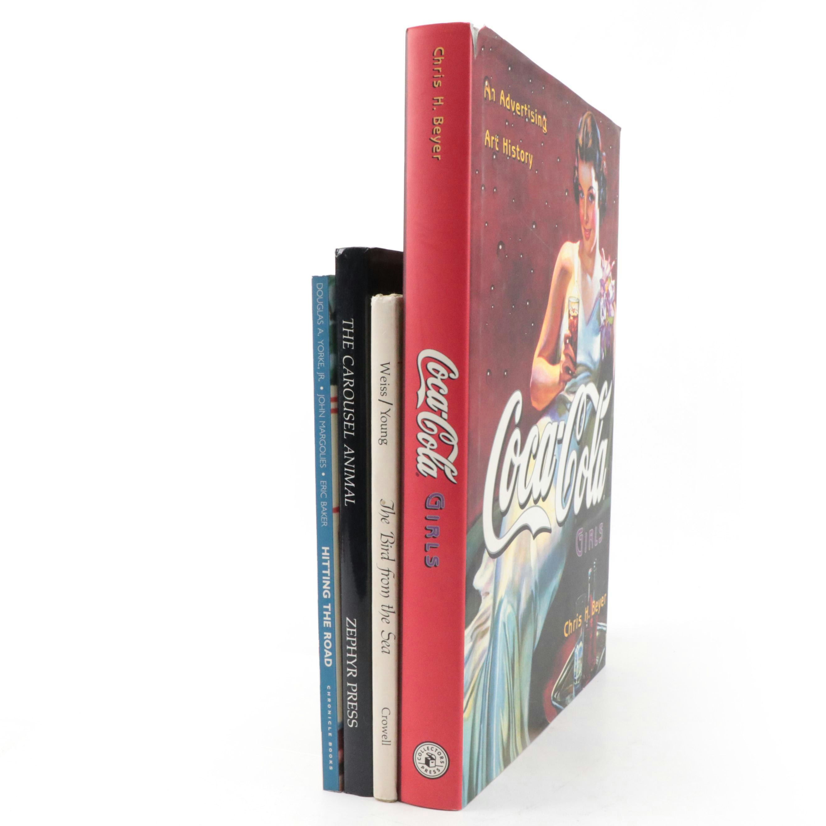 First Edition "Coca-Cola Girls: An Advertising Art History" and More Books
