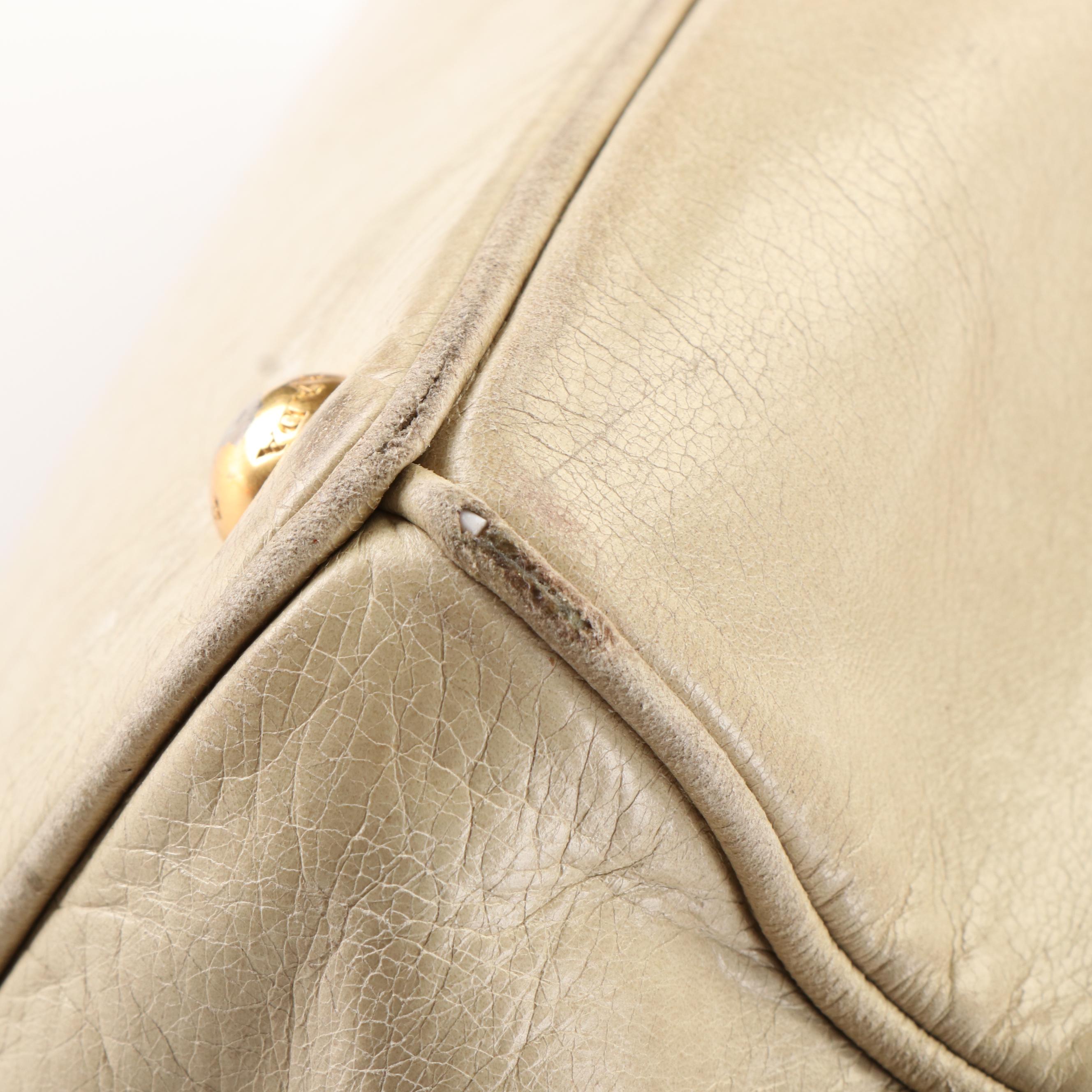 Prada 2Way Tote Bag in Vitello Shine Leather