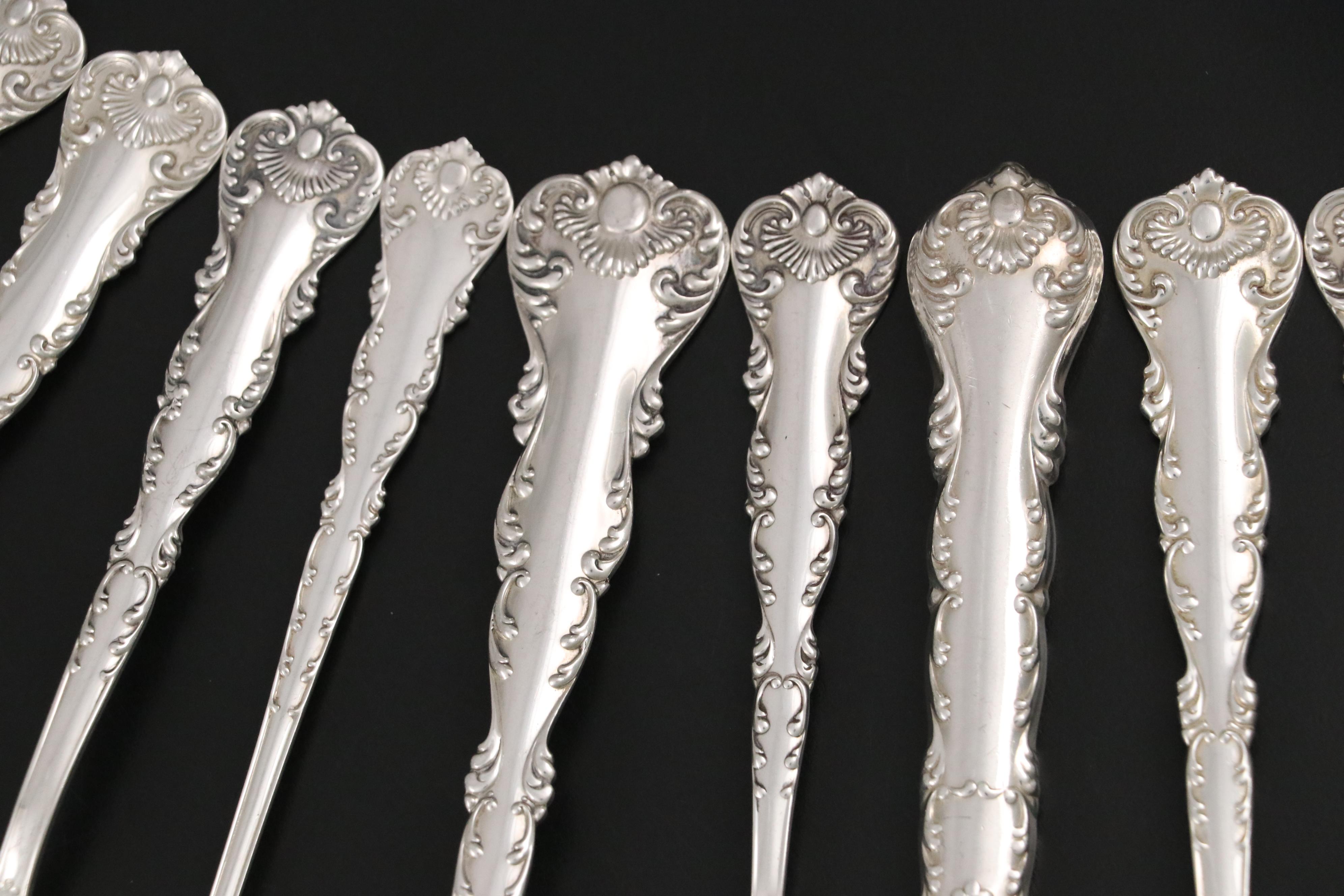 Frank M. Whiting "Neapolitan-Kings Court" Sterling Silver Flatware