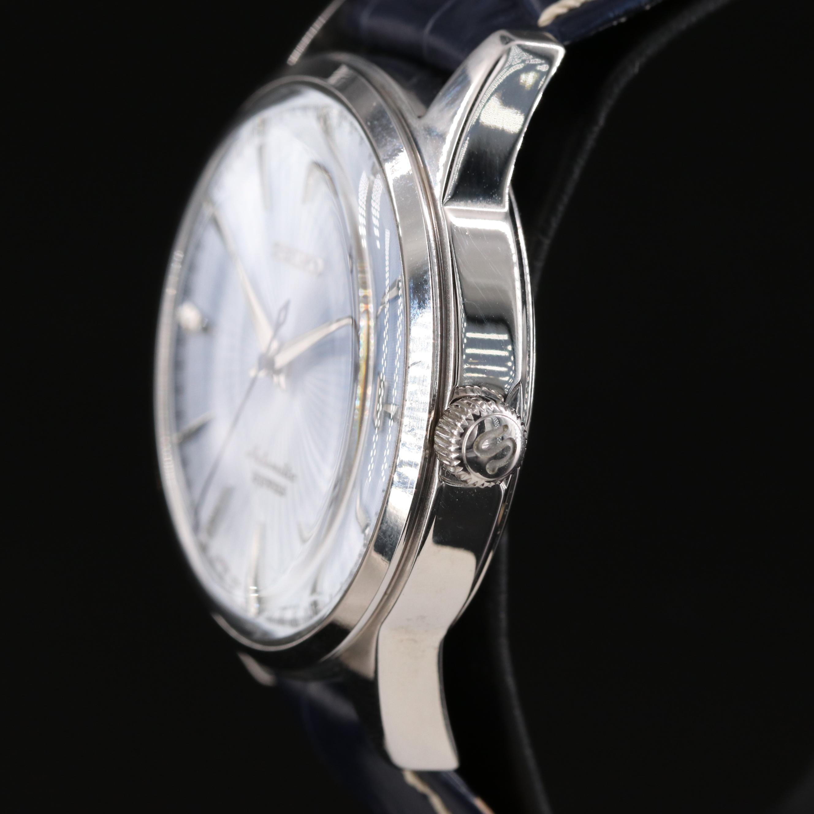 Seiko Blue 6R15 Steel 40mm Steel Automatic Watch