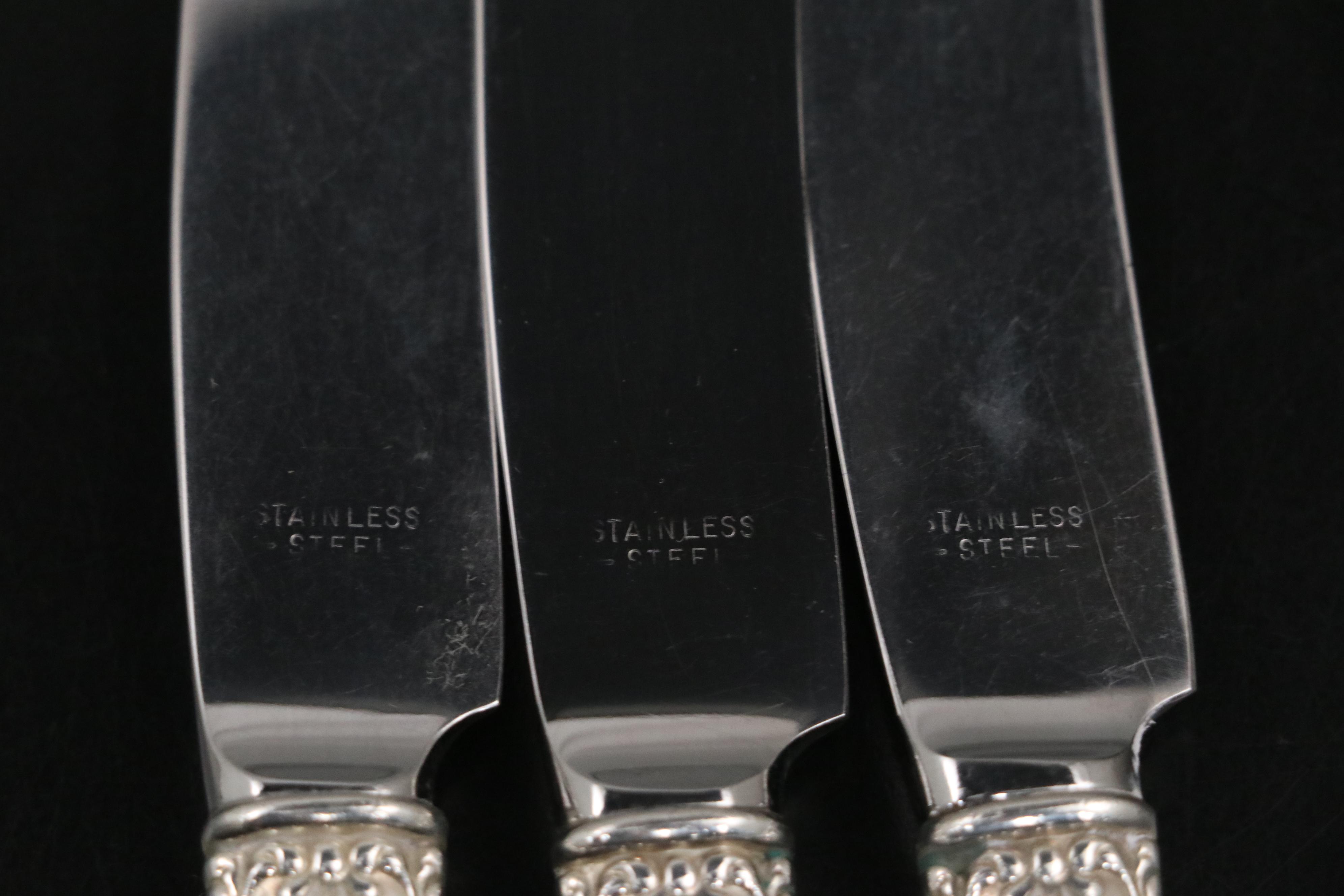 Frank M. Whiting "Neapolitan-Kings Court" Sterling Silver Flatware