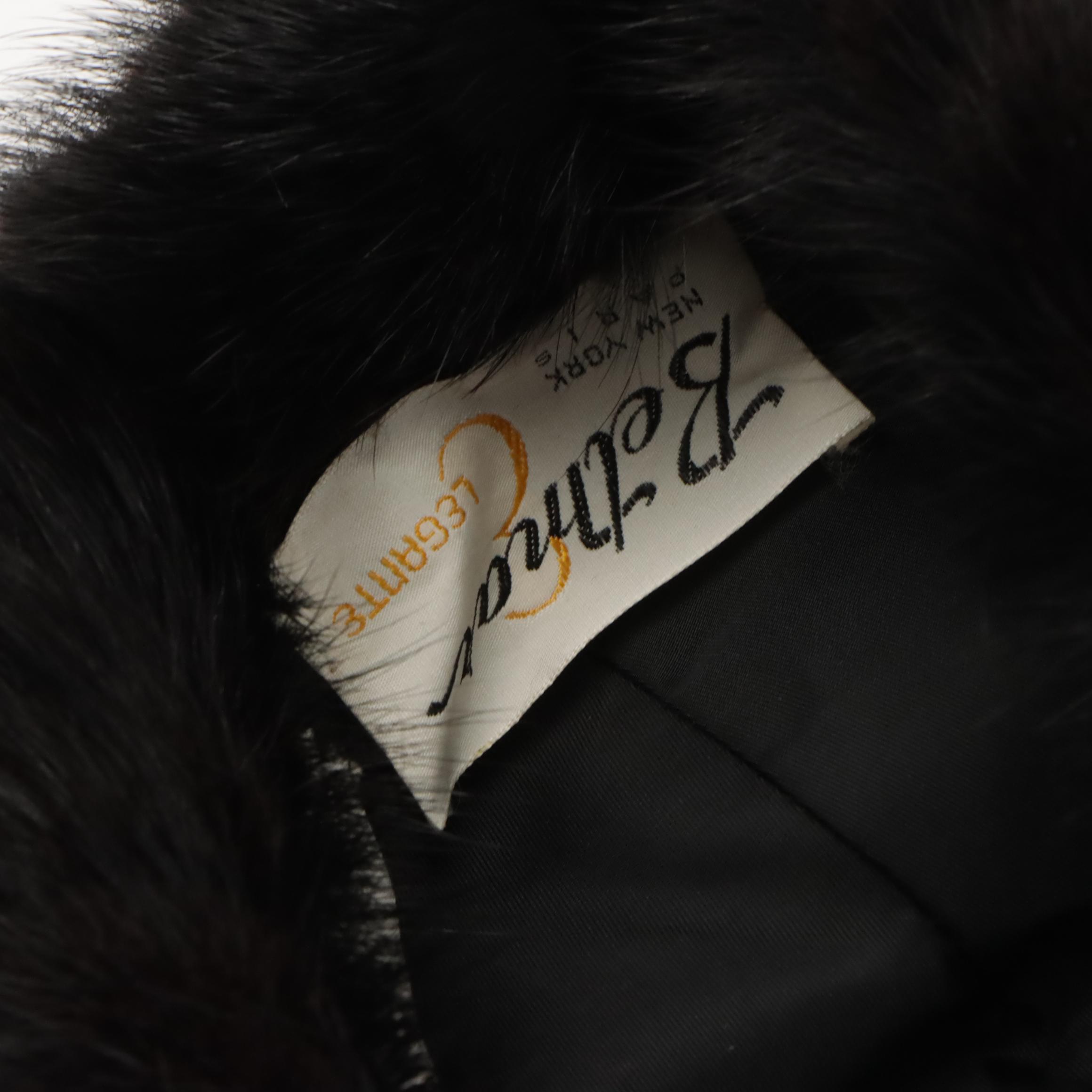 Betmar Mink Fur Pillbox Hat