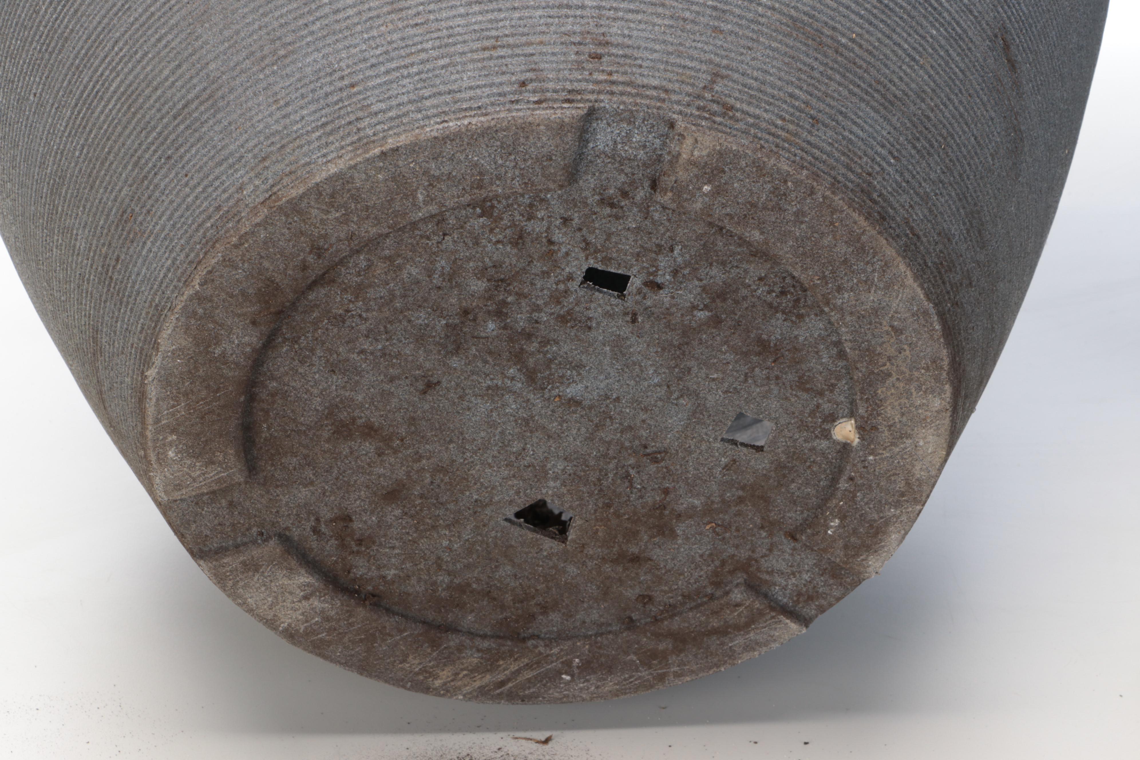 Contemporary Grey Outdoor Planters