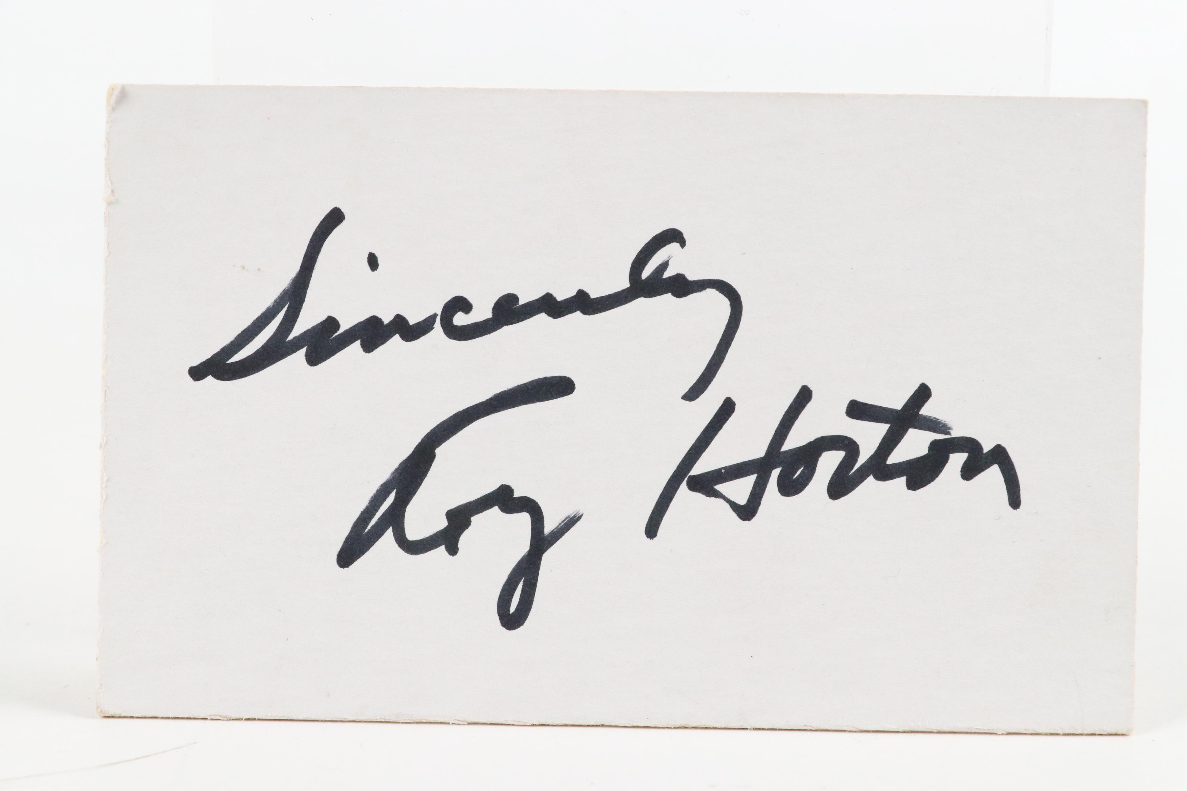 Pete Kirby "Bashful Brother Oswald" and Loretta Lynn Signed Prints with More