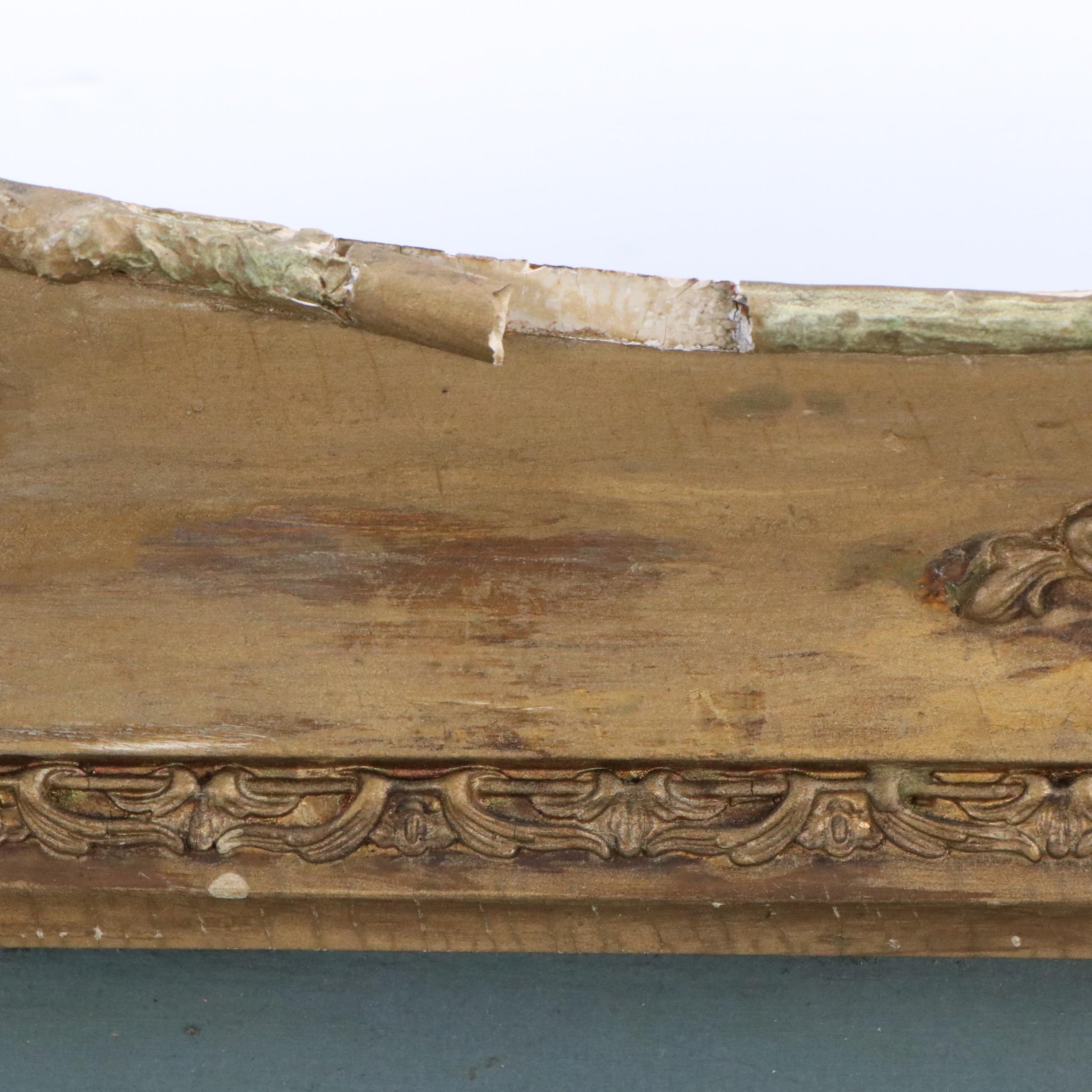 Italian School Oil Painting of Madonna and Child