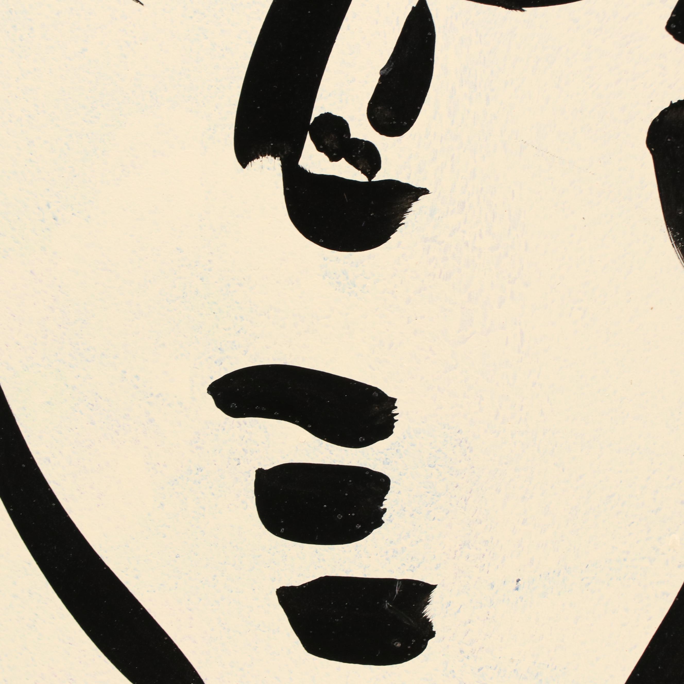 Peter Keil Abstract Acrylic Portrait