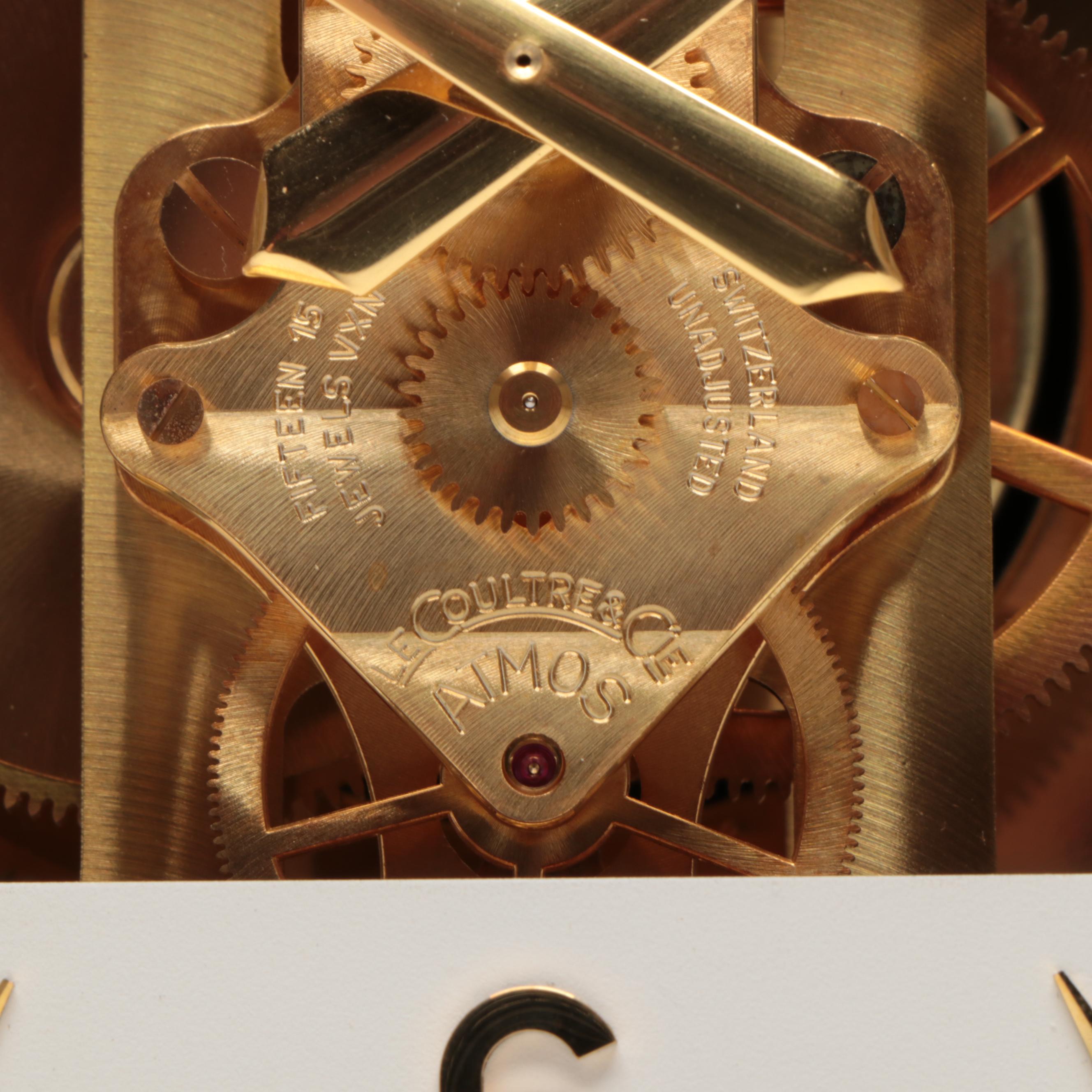 Jaeger-LeCoultre "Atmos" Self-Winding Perpetual Motion Mantel Clock