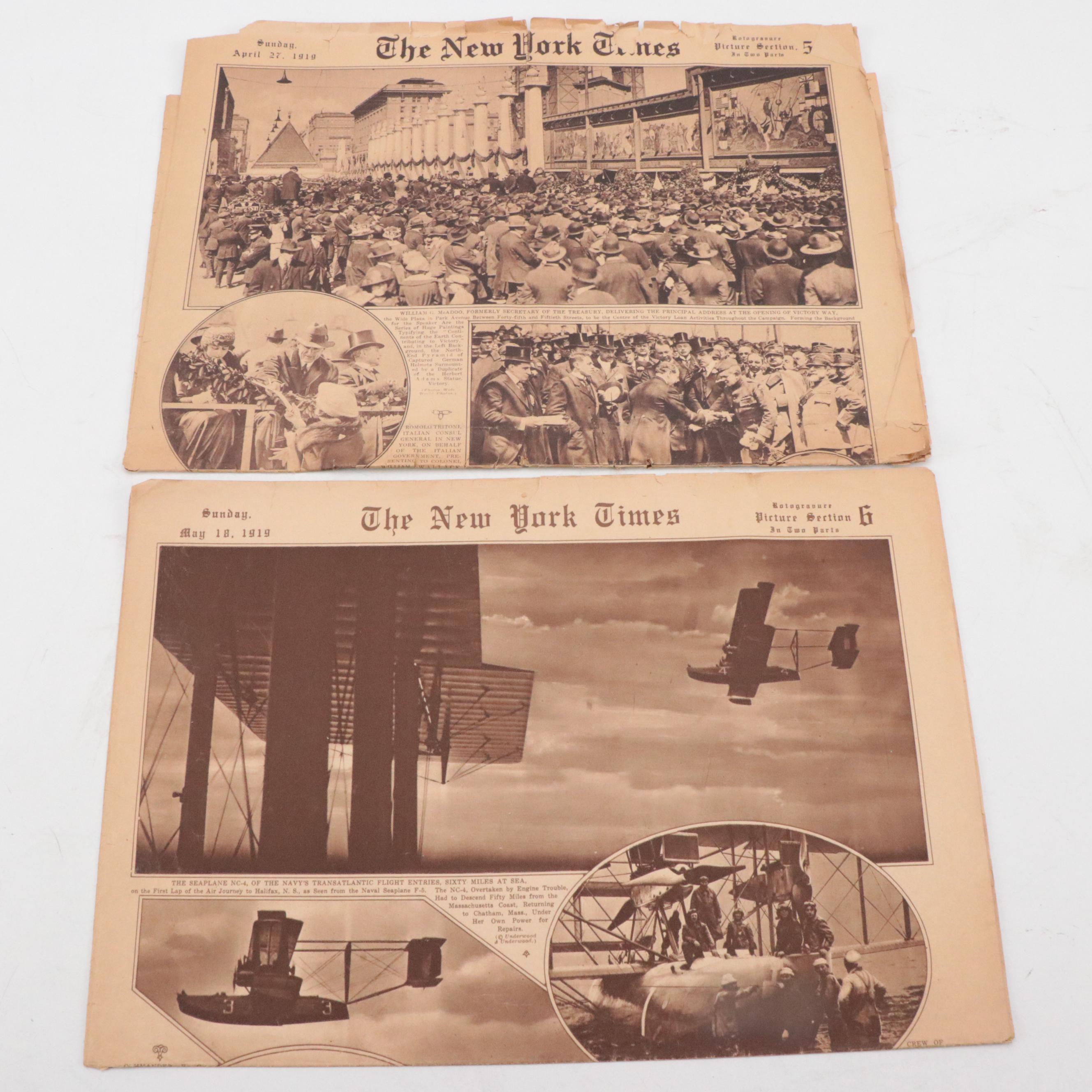 "The New York Times" Post World War I and More Magazines, Early to Mid-20th C.