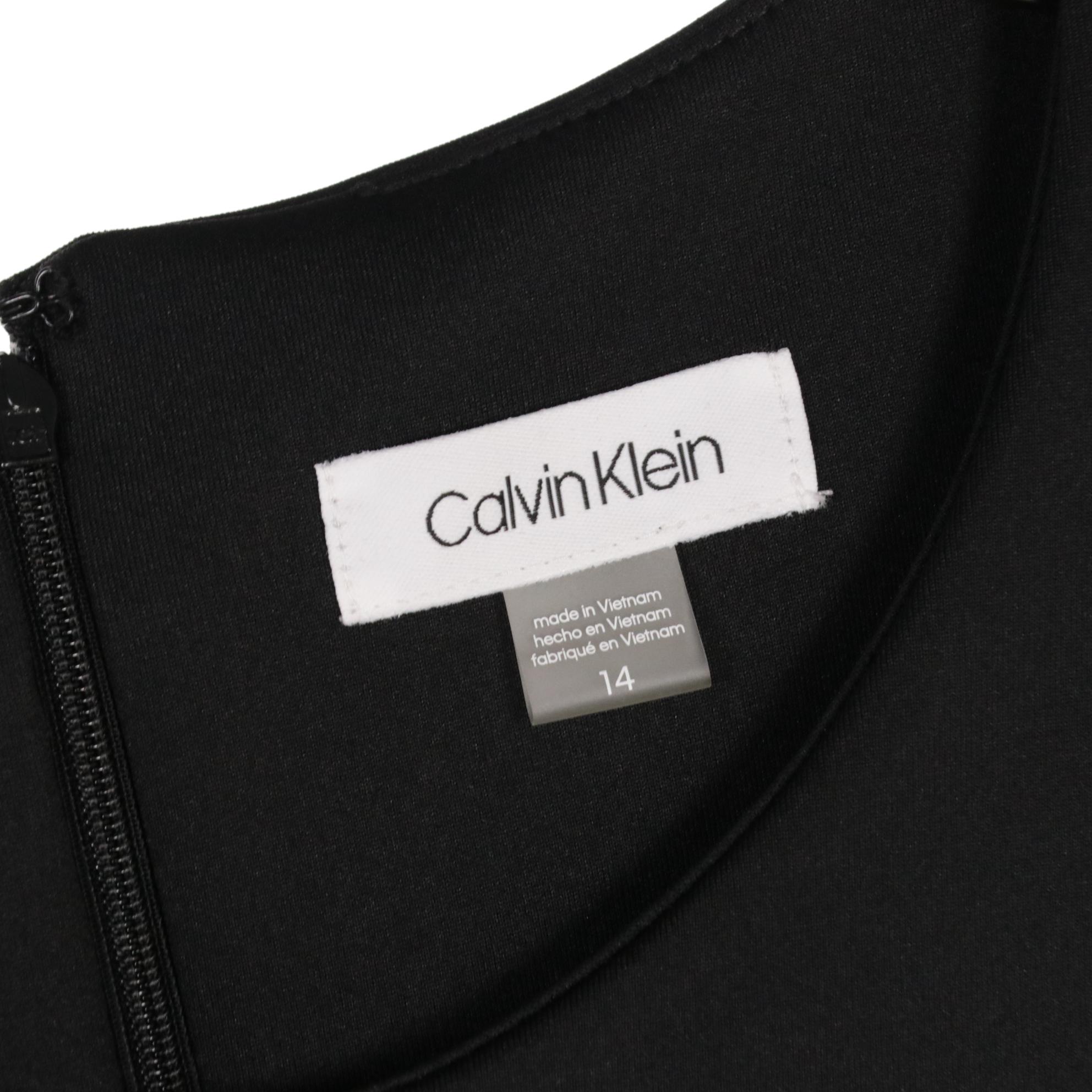 Calvin Klein Sleeveless Sheath Dresses and Sleeveless Belted Dress & Jacket Sets