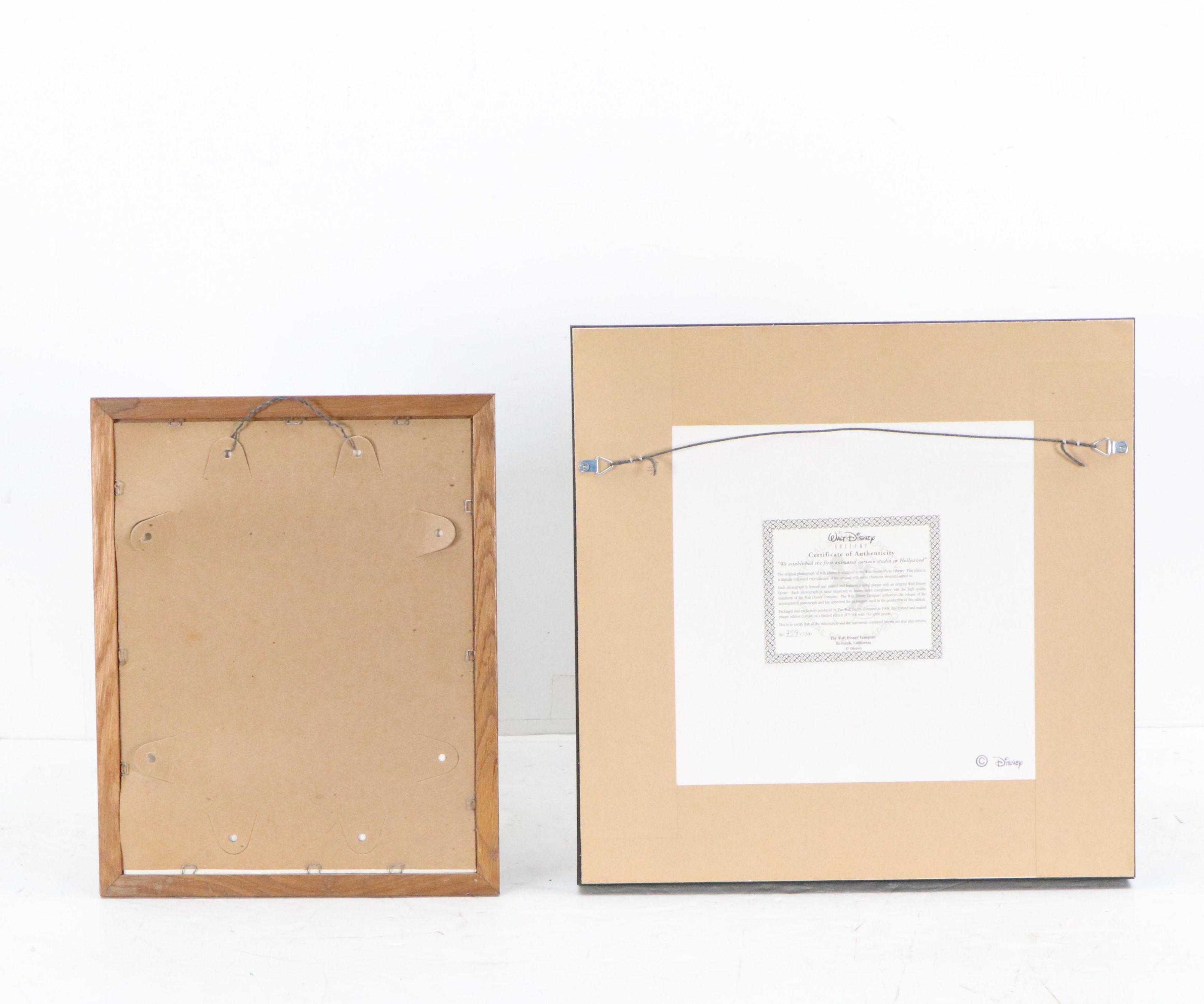 Disney Memorabilia Prints Including Offset Lithograph "Heritage"