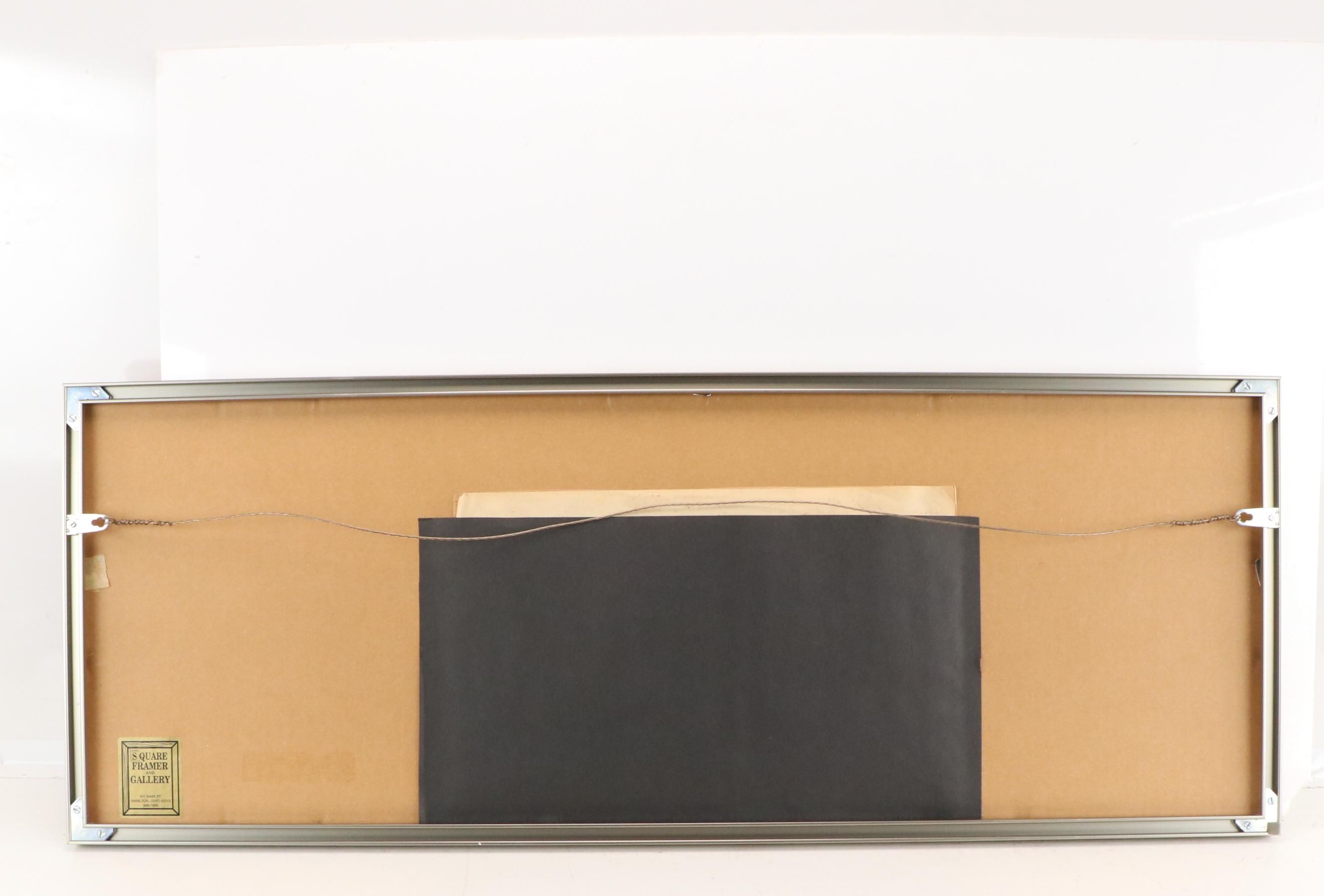 Miami University Commemorative Offset Lithograph "The Miami Years," Circa 1962