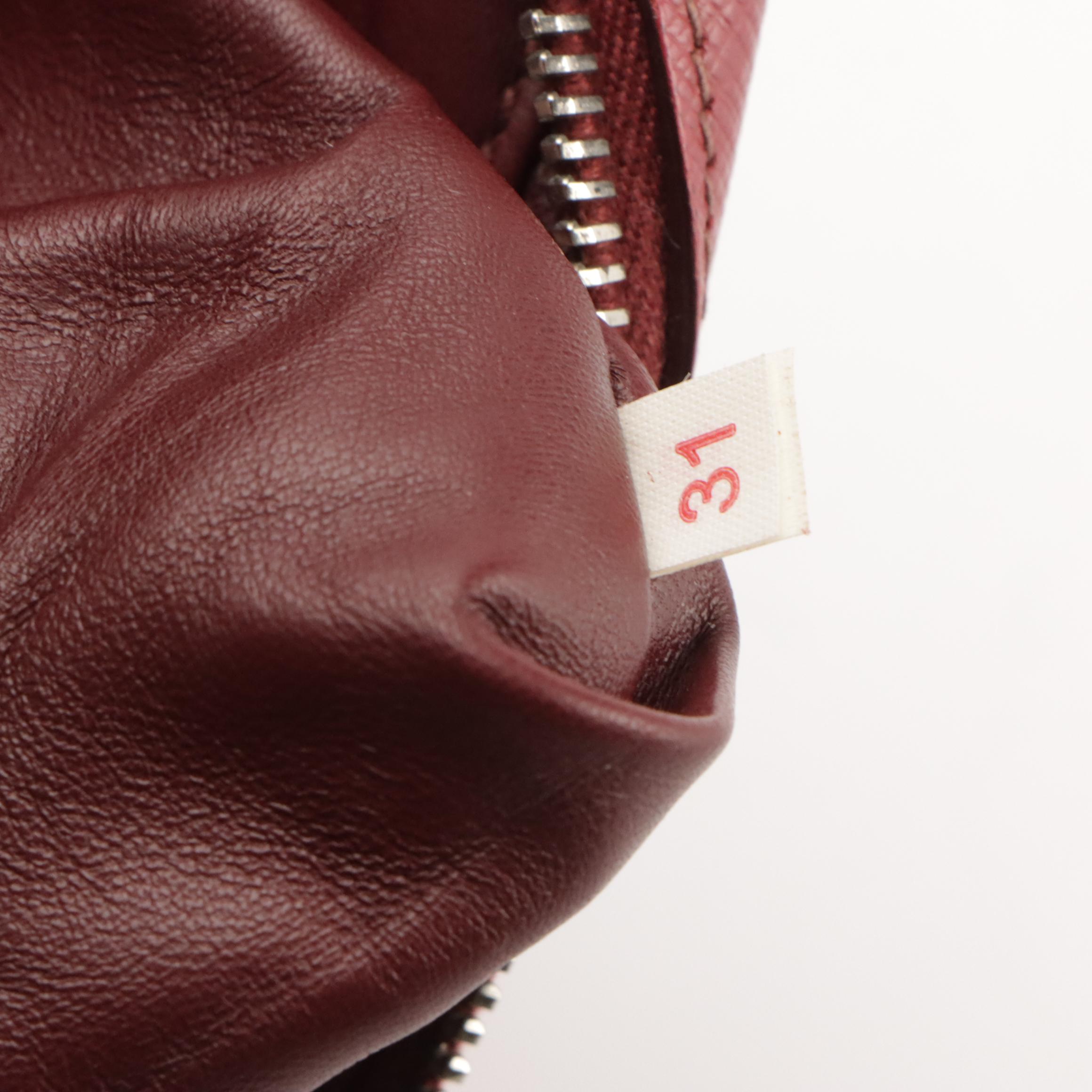 Prada Saffiano Leather Wristlet Clutch