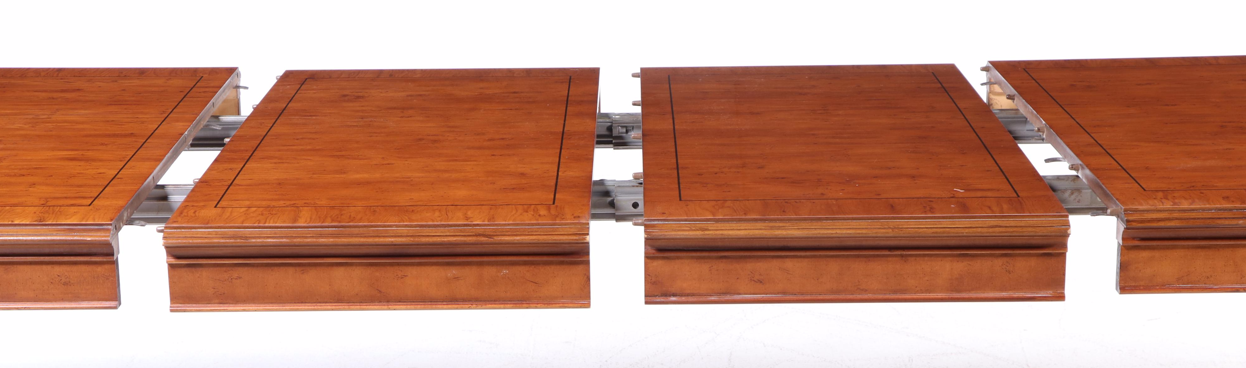 Drexel-Heritage Cherry Dining Table and Six Chairs