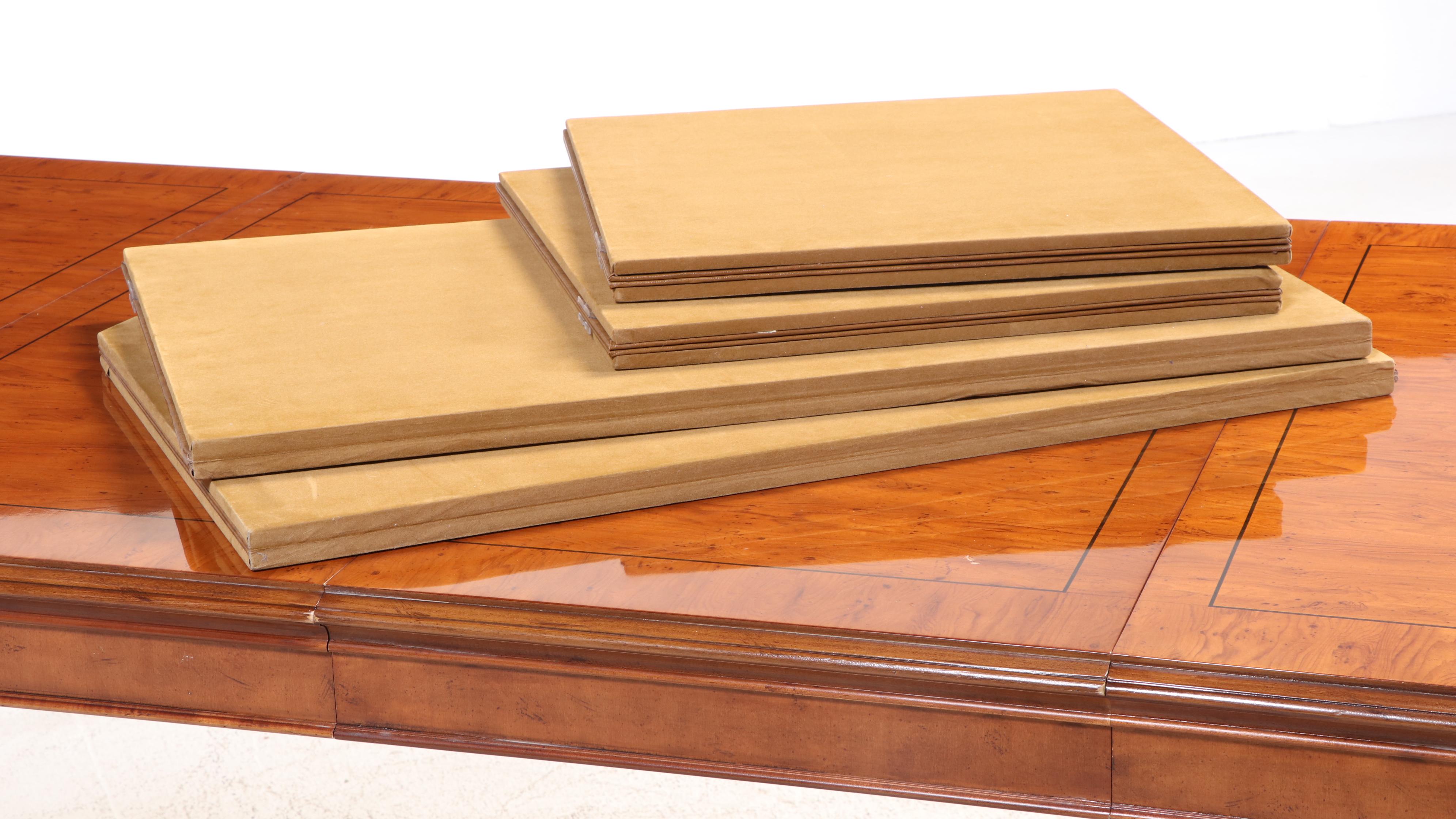 Drexel-Heritage Cherry Dining Table and Six Chairs