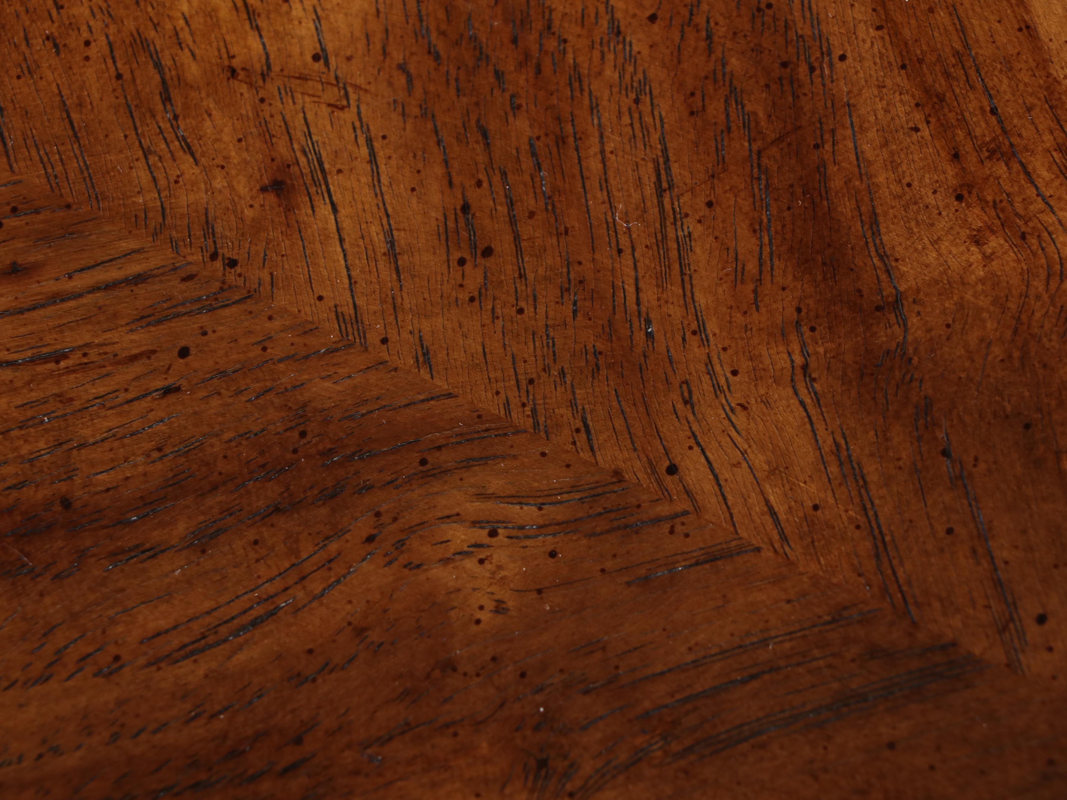 Drexel French Provincial Style Oak Side Table, Late 20th Century