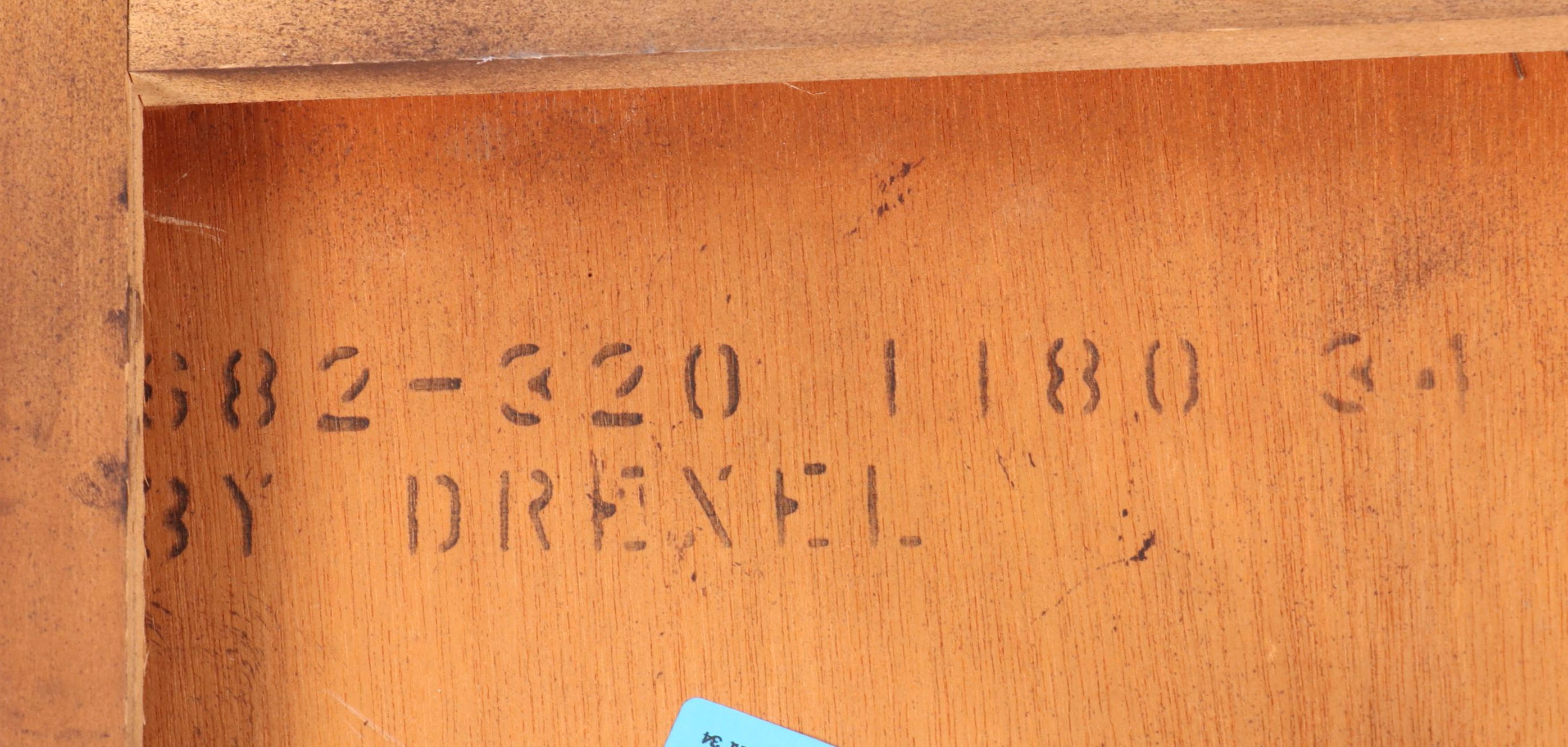 Drexel French Provincial Style Oak Side Table, Late 20th Century