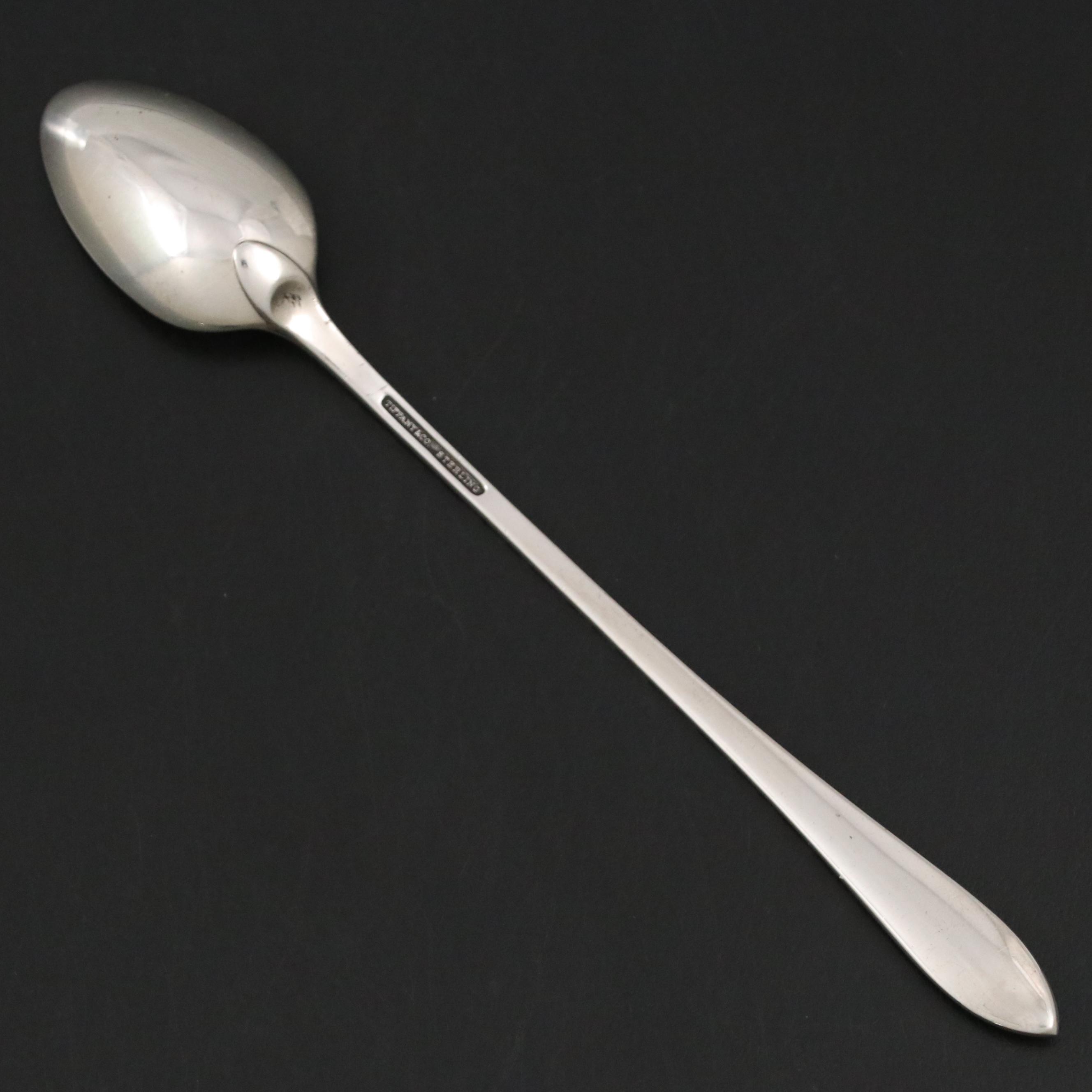 Tiffany & Co. "Feather Edge" Sterling Infant Feeding Spoon