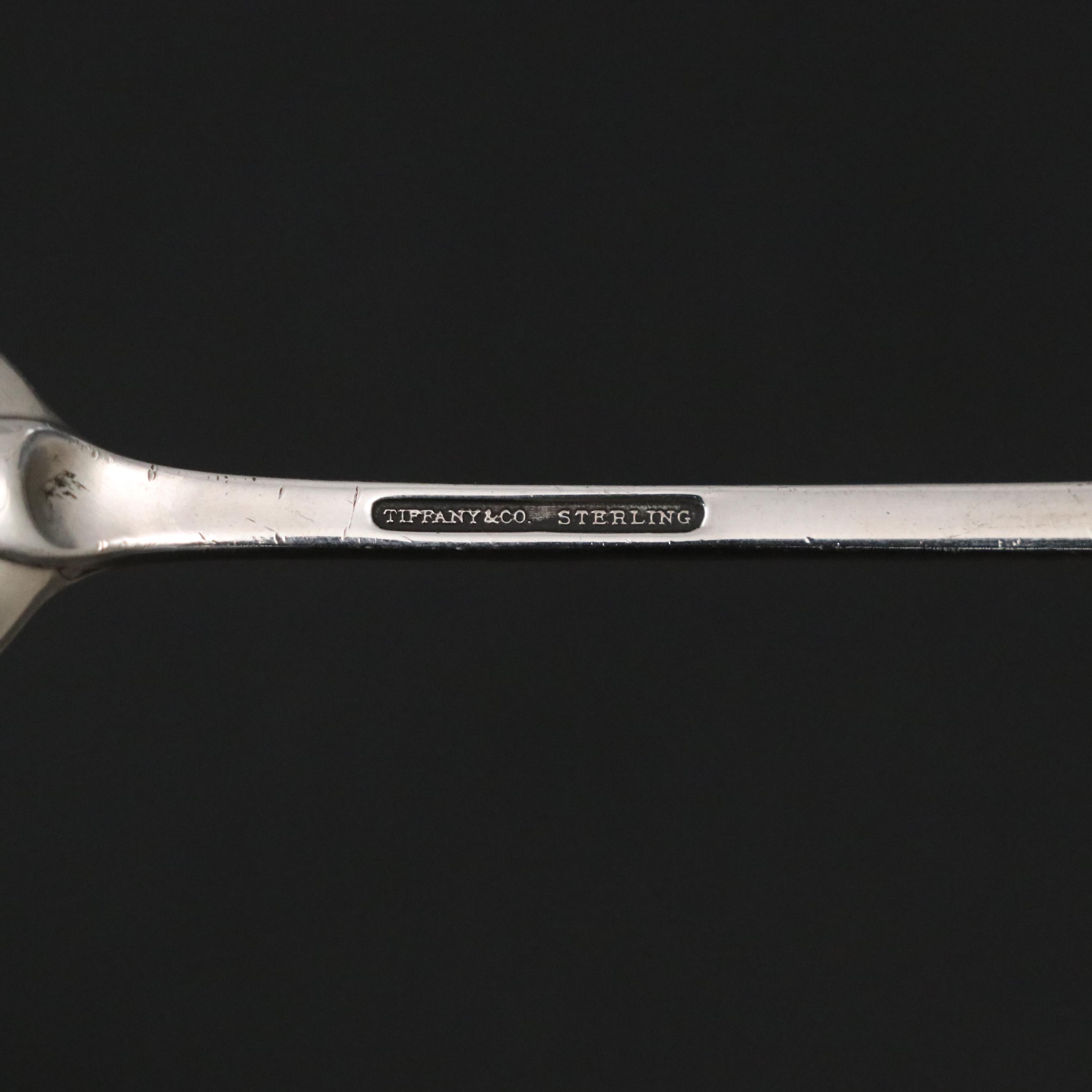 Tiffany & Co. "Feather Edge" Sterling Infant Feeding Spoon