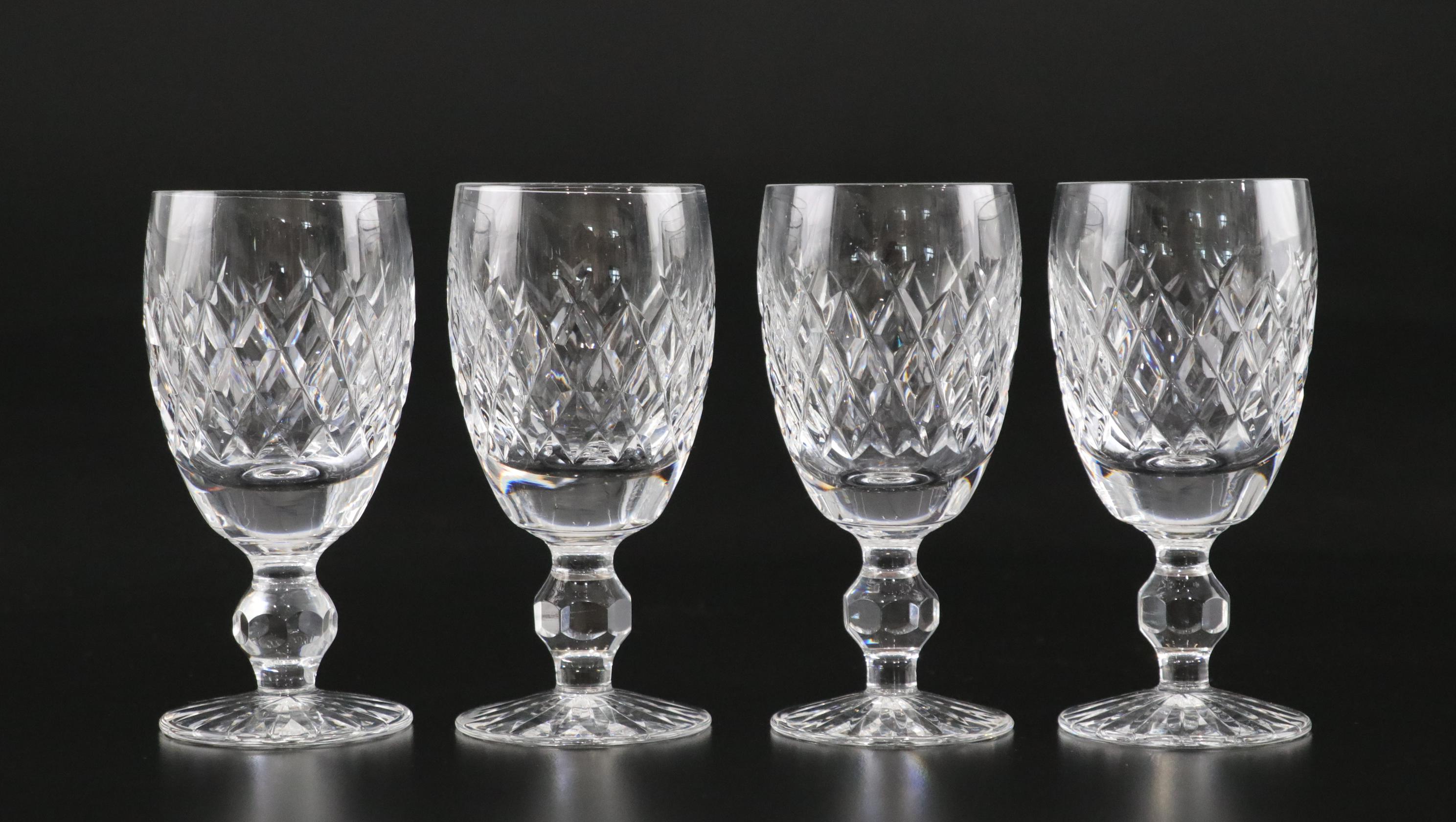 Waterford Crystal "Boyne" Sherry Glasses