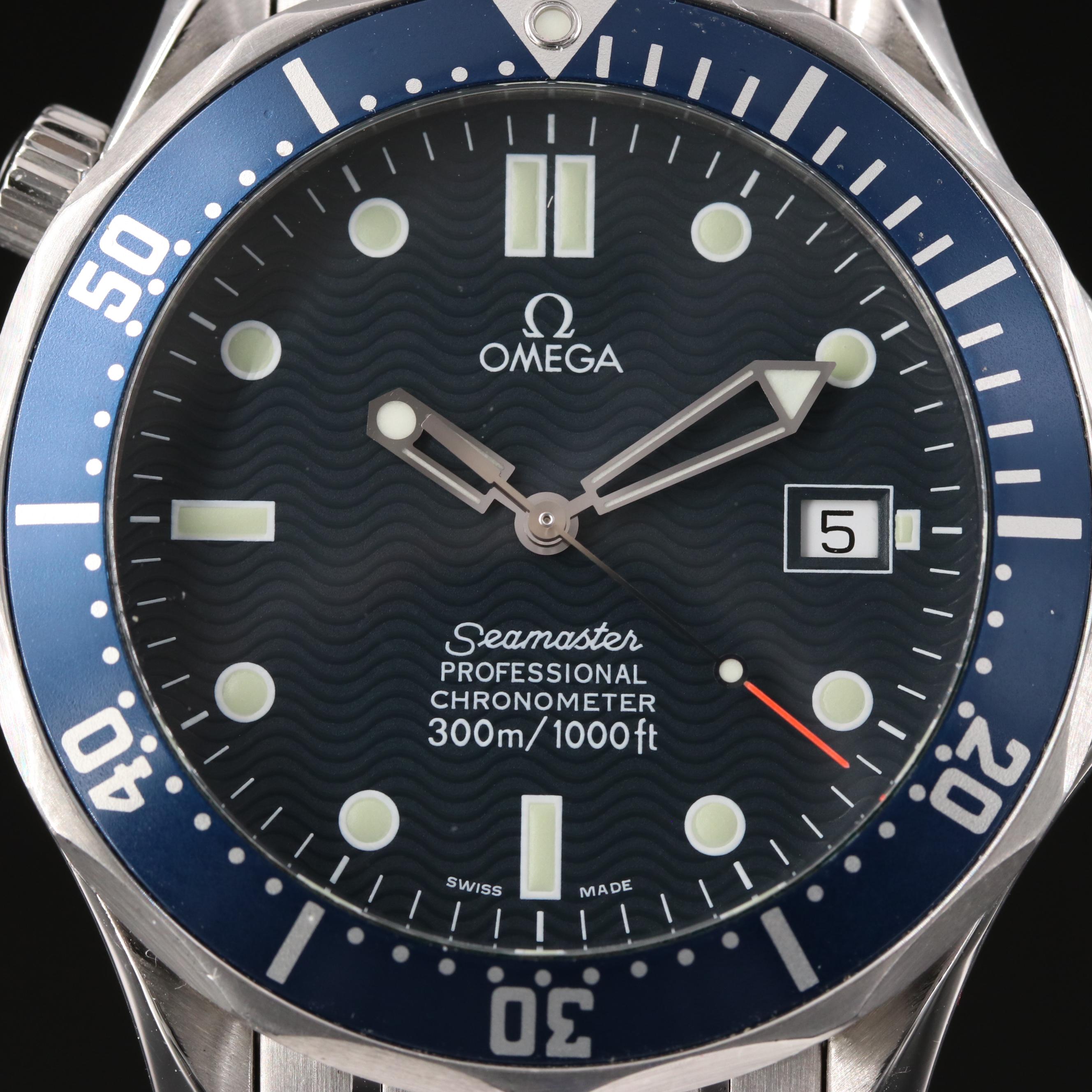 Omega Seamaster 41 mm Blue "Bond" Steel Automatic Watch