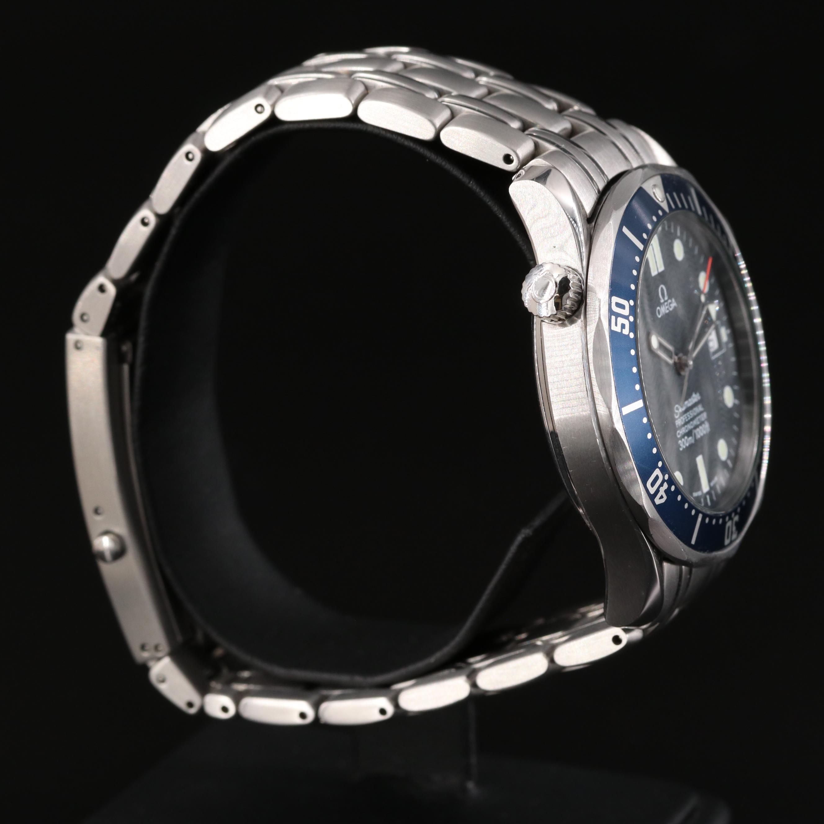 Omega Seamaster 41 mm Blue "Bond" Steel Automatic Watch