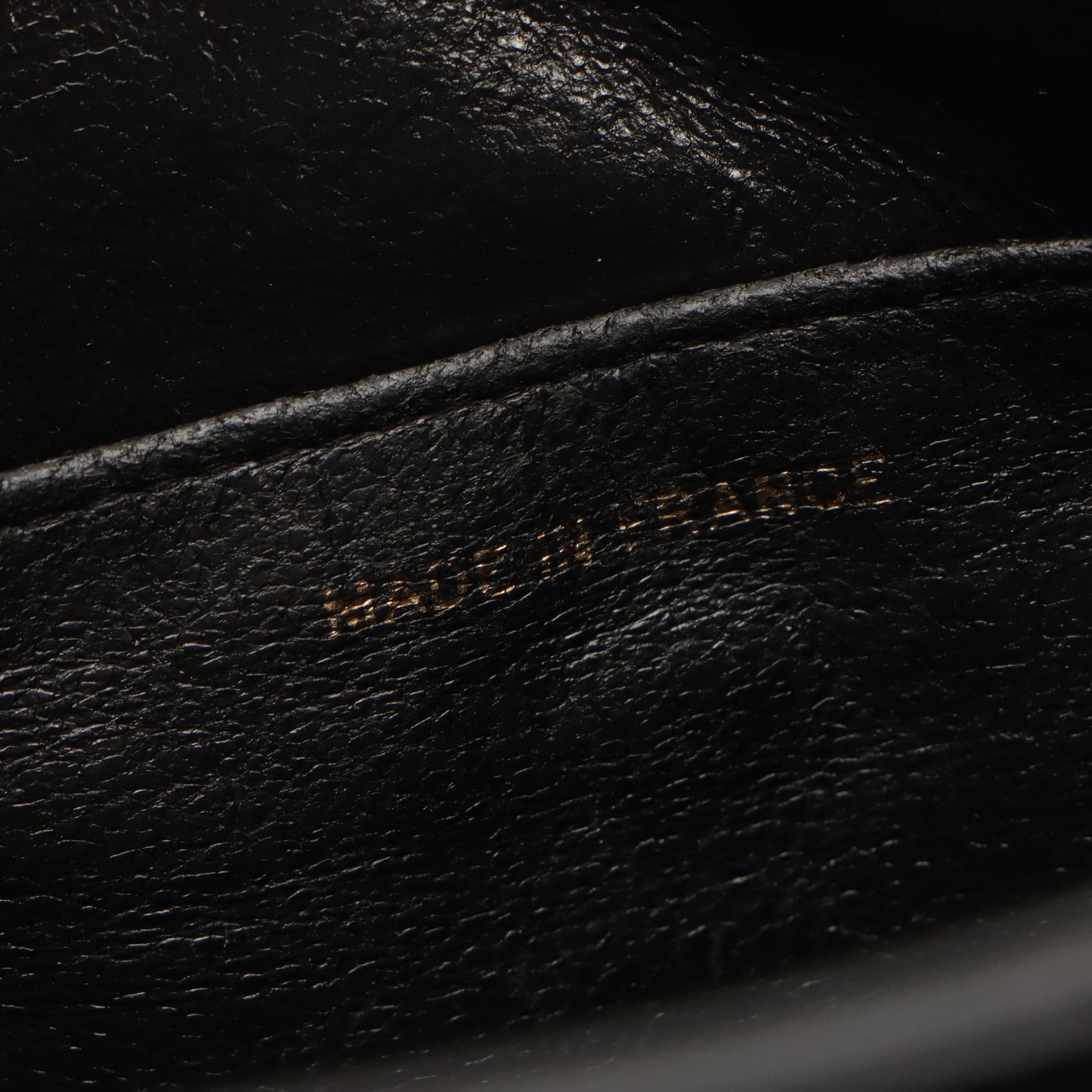 Chanel Medallion Tote Bag in CC Black Quilted Patent Leather