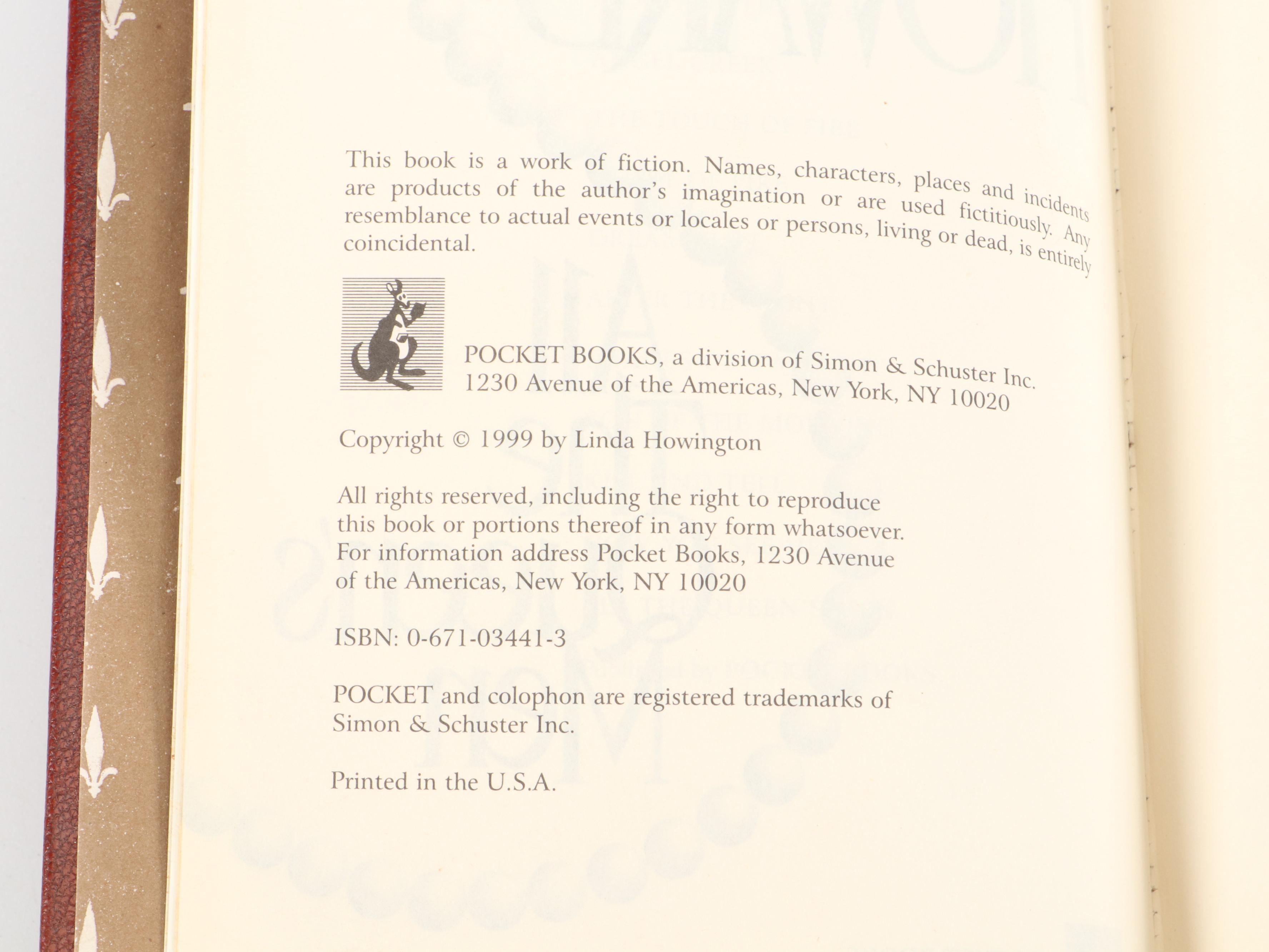 Rebound Fiction Books Including First Edition "Scarpetta" by Patricia Cornwell