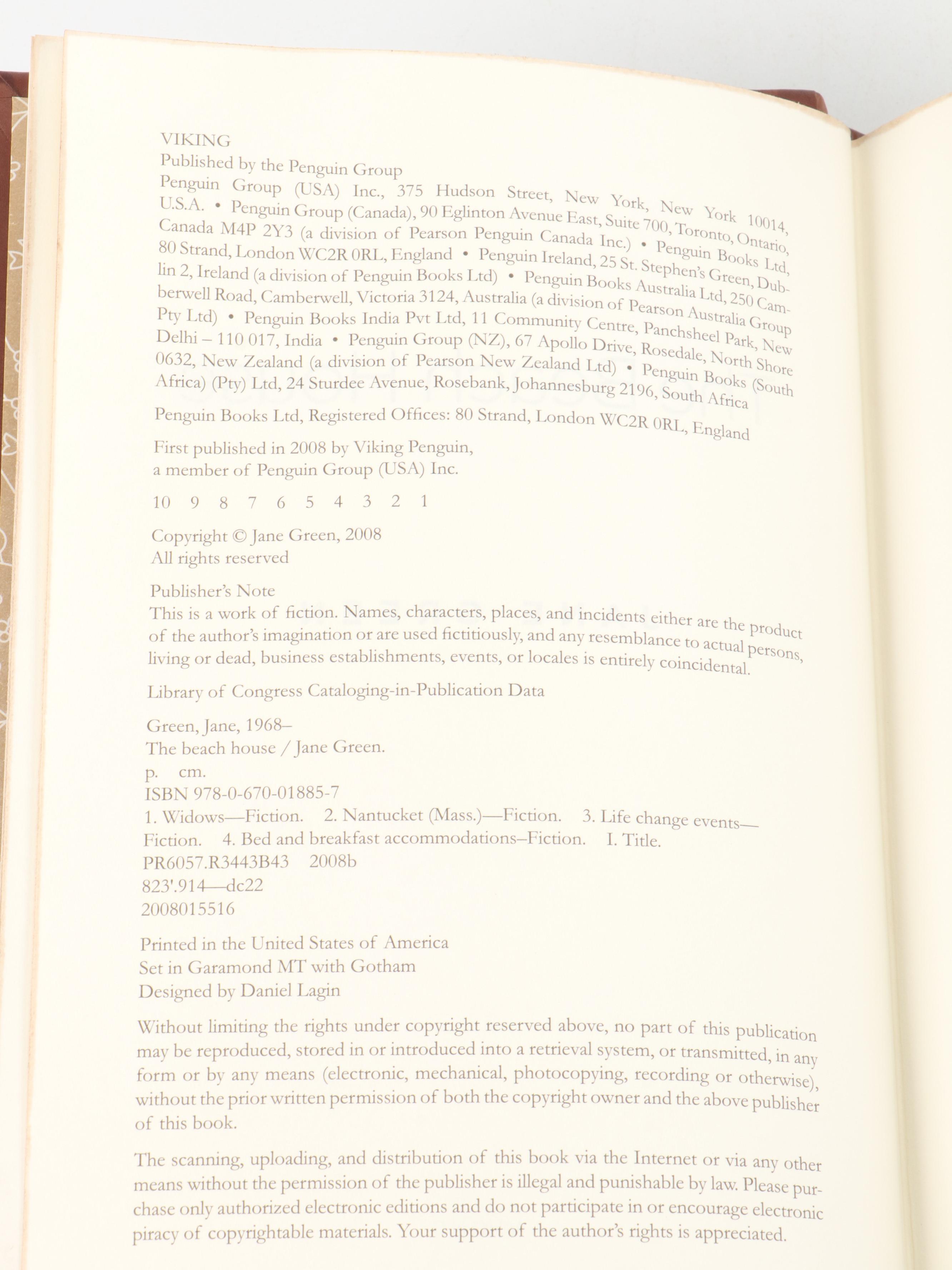 Rebound Fiction Books Including First Edition "Scarpetta" by Patricia Cornwell