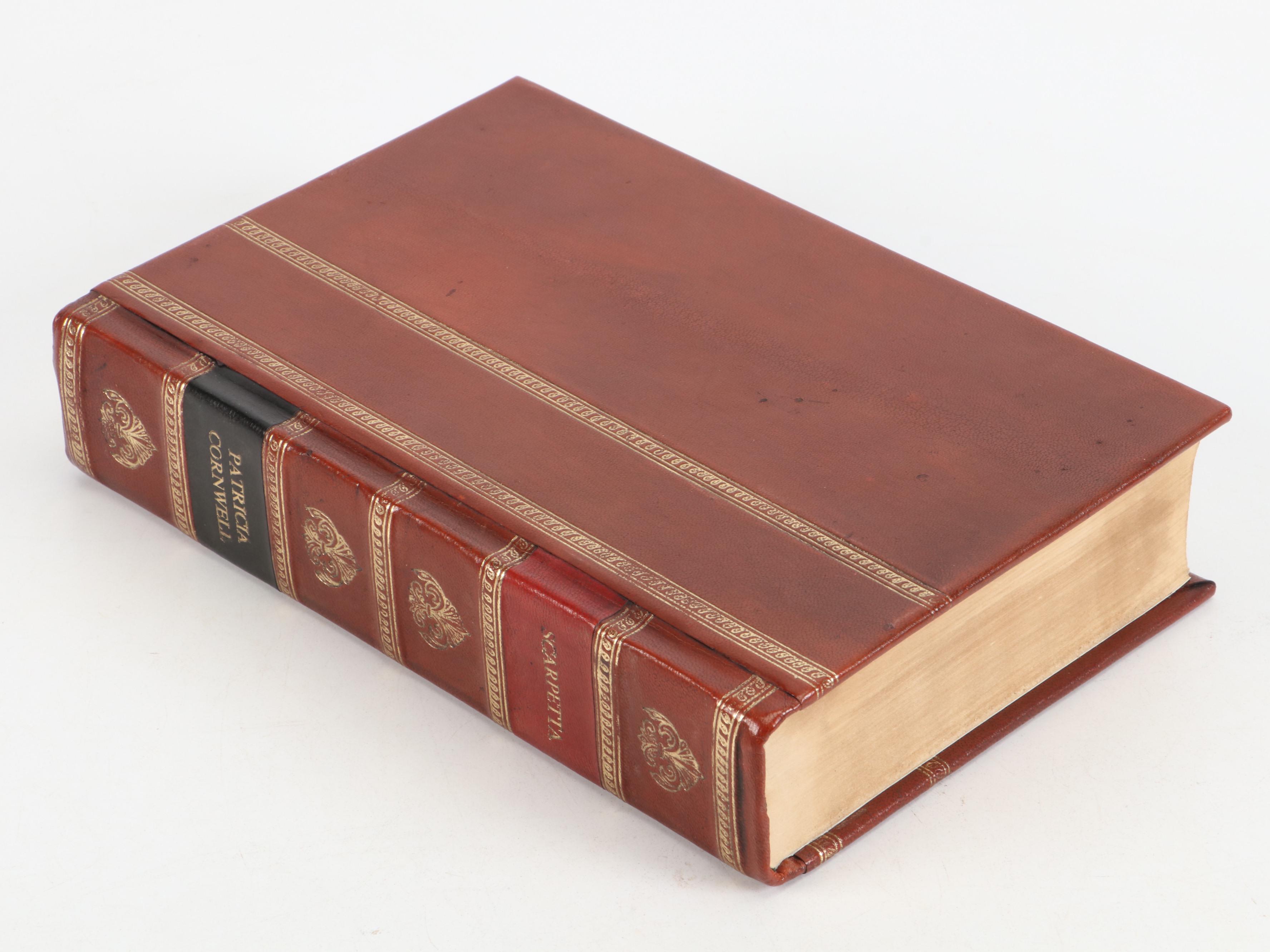 Rebound Fiction Books Including First Edition "Scarpetta" by Patricia Cornwell