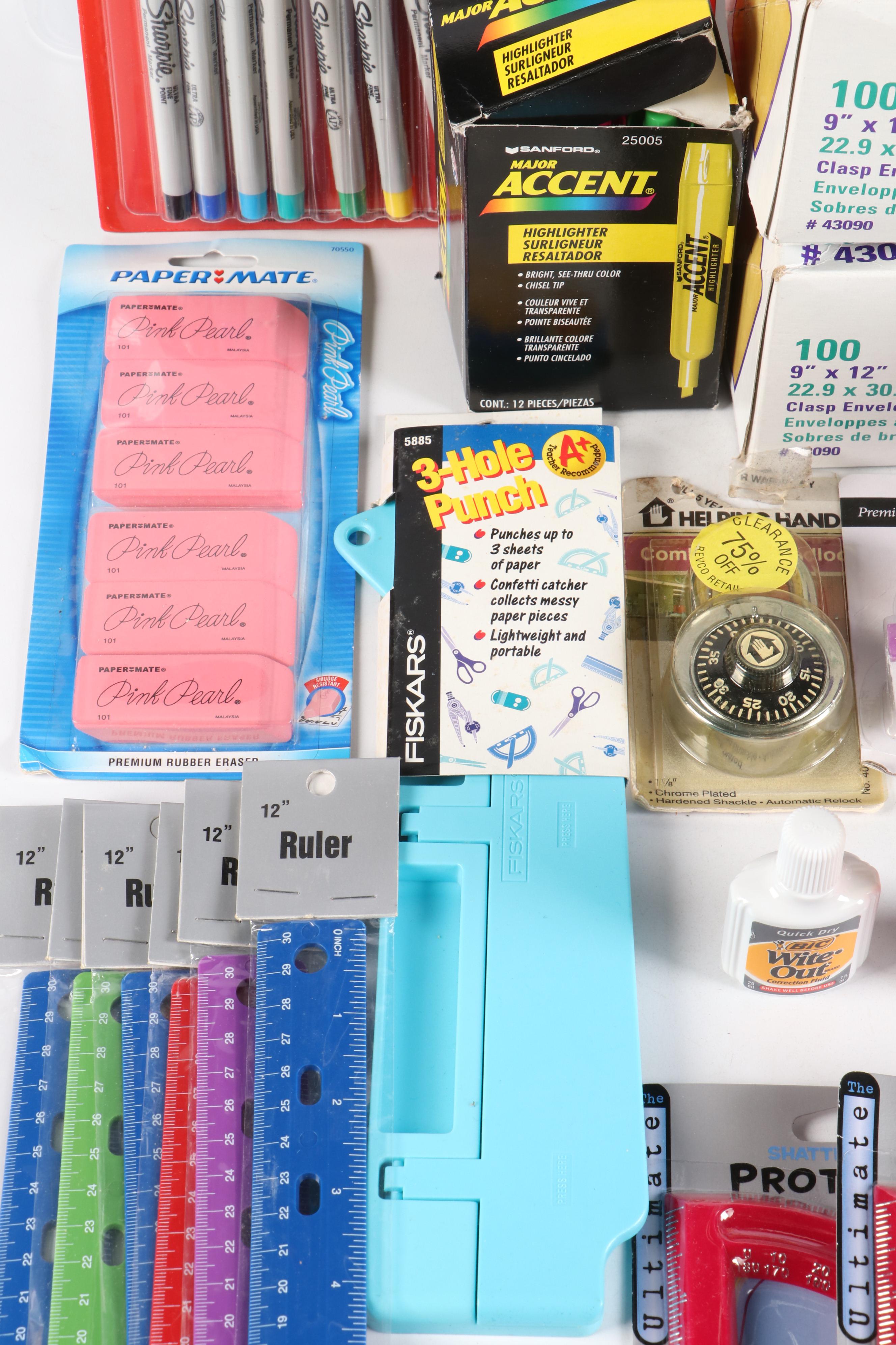 Crayola Non-Toxic Markers with Sharpie Permanent Markers and More