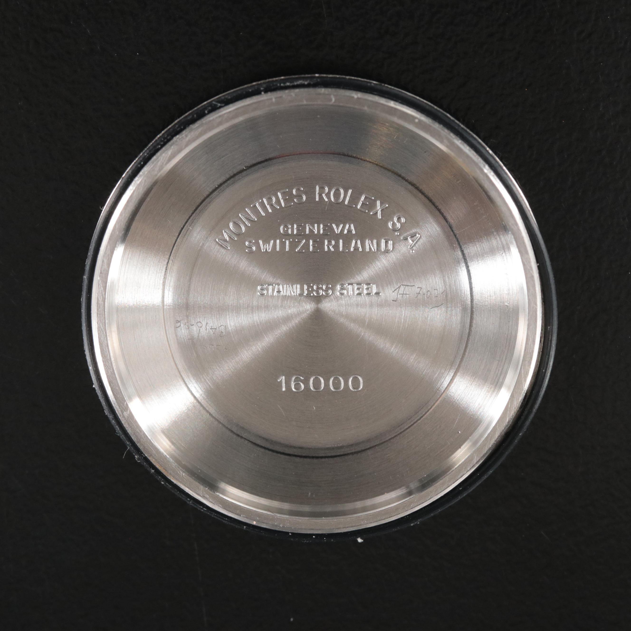 1987 Rolex Custom Diamond Dial Datejust Watch and Winder