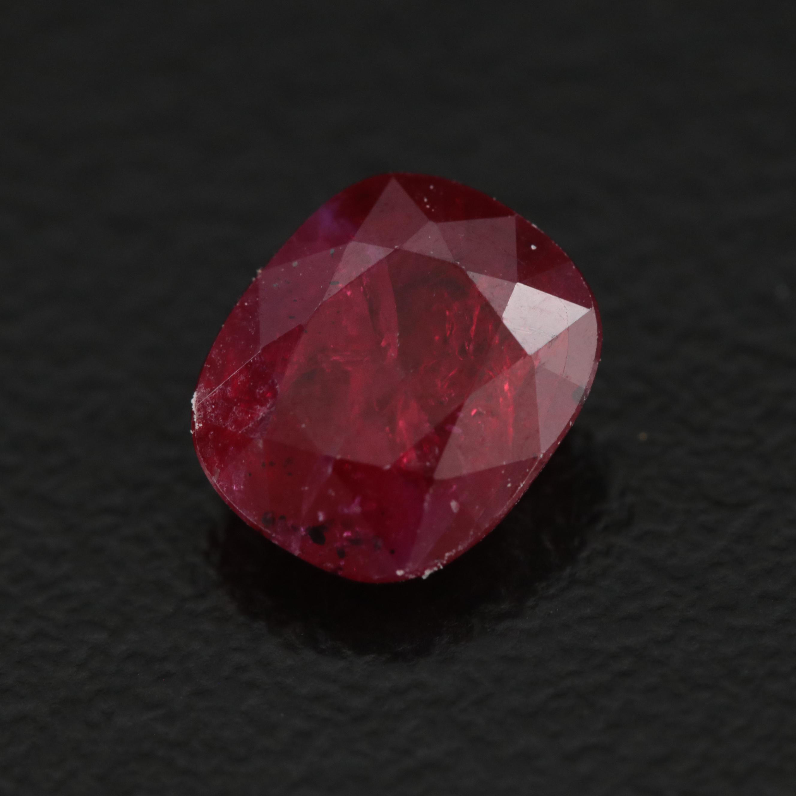 Loose 2.08 CT Madagascar Ruby with GIA Report