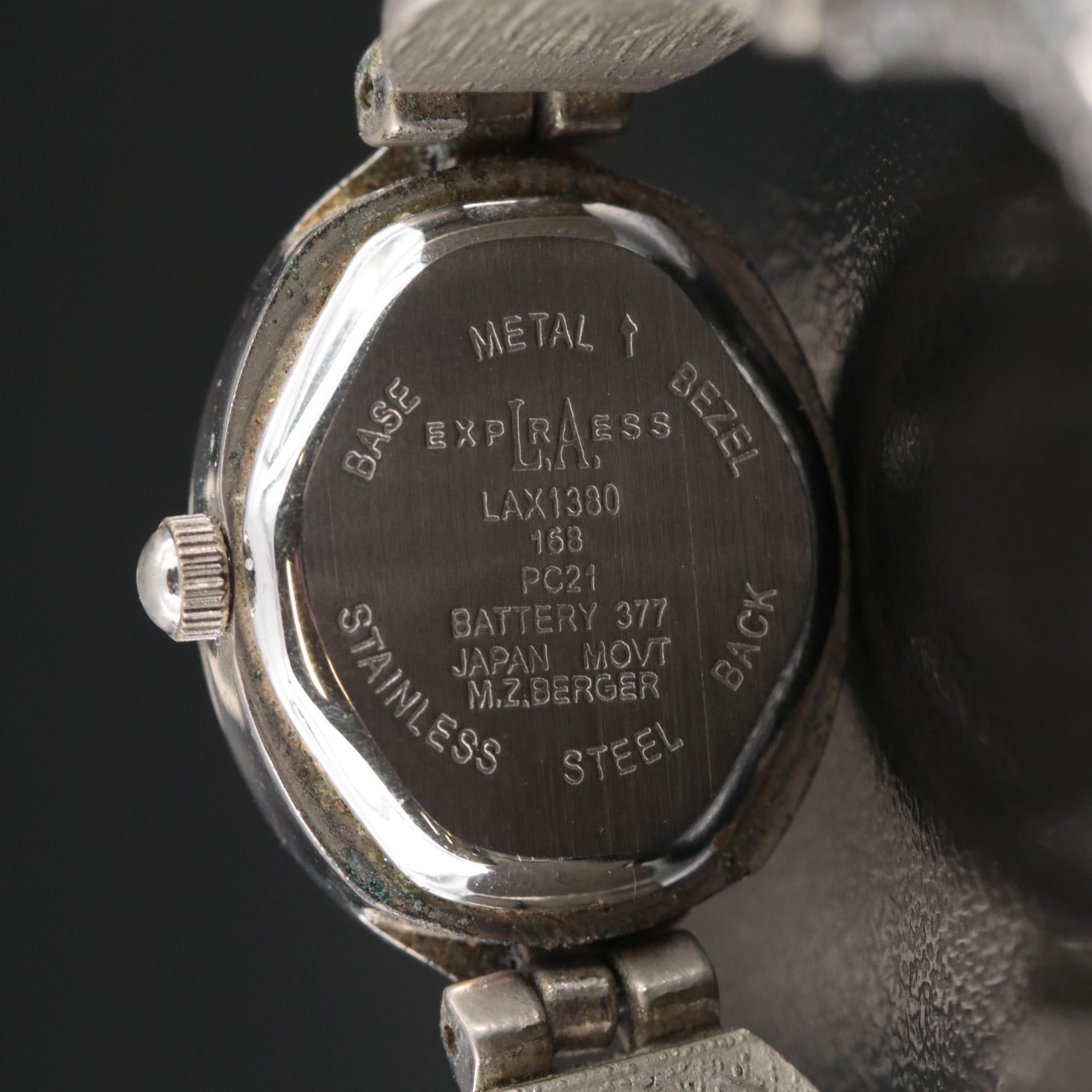 L.A. Express Watch and an Ever Swiss Pocket Watch