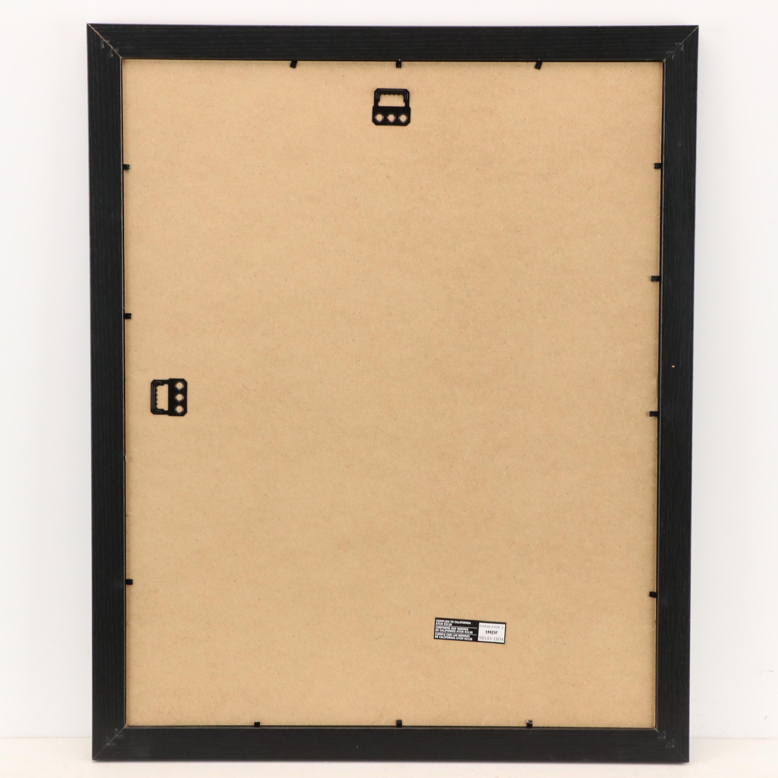 Rob Stephenson Framed Digital Print of David Statue Wearing Mask