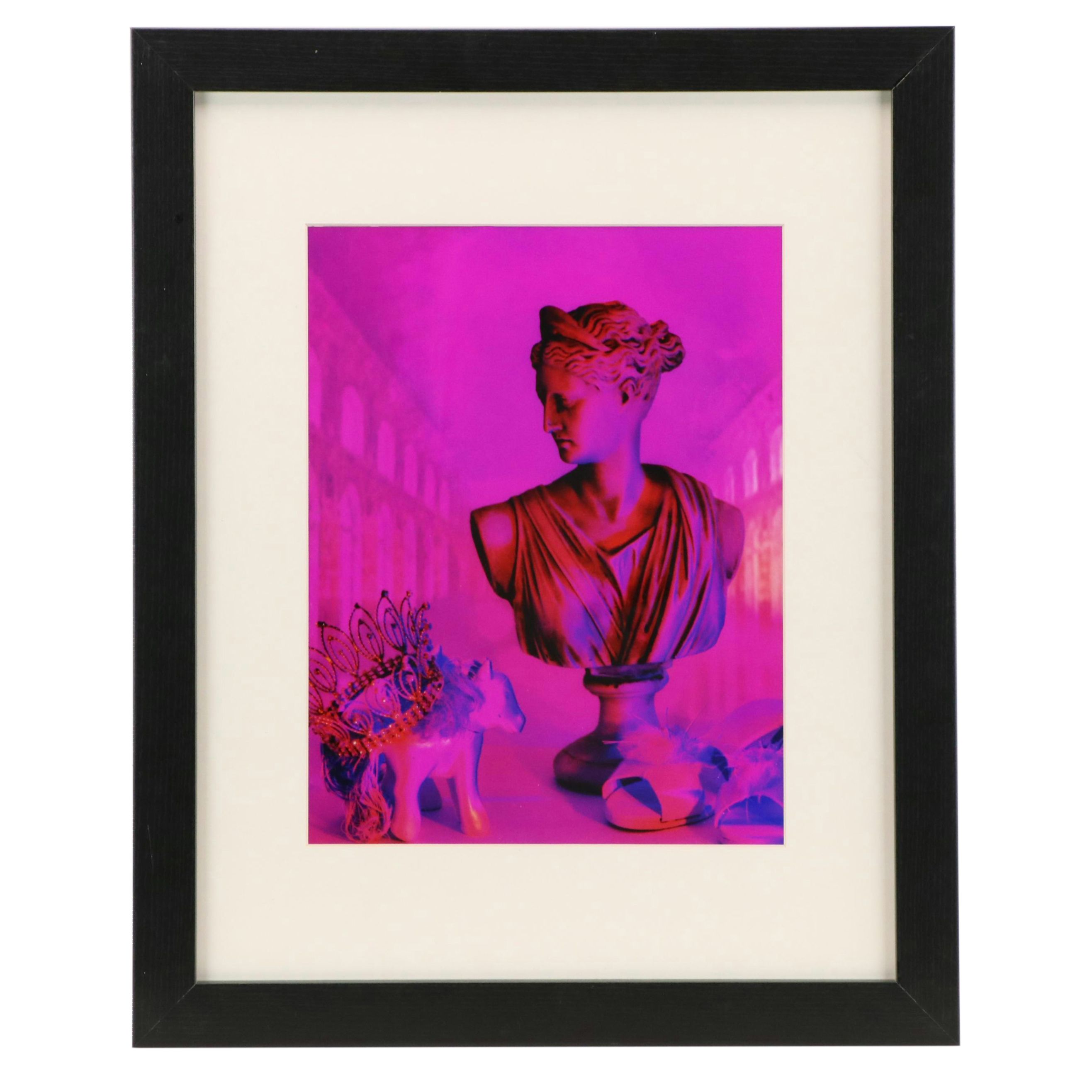 Rob Stephenson Framed Digital Print of Greek Statue
