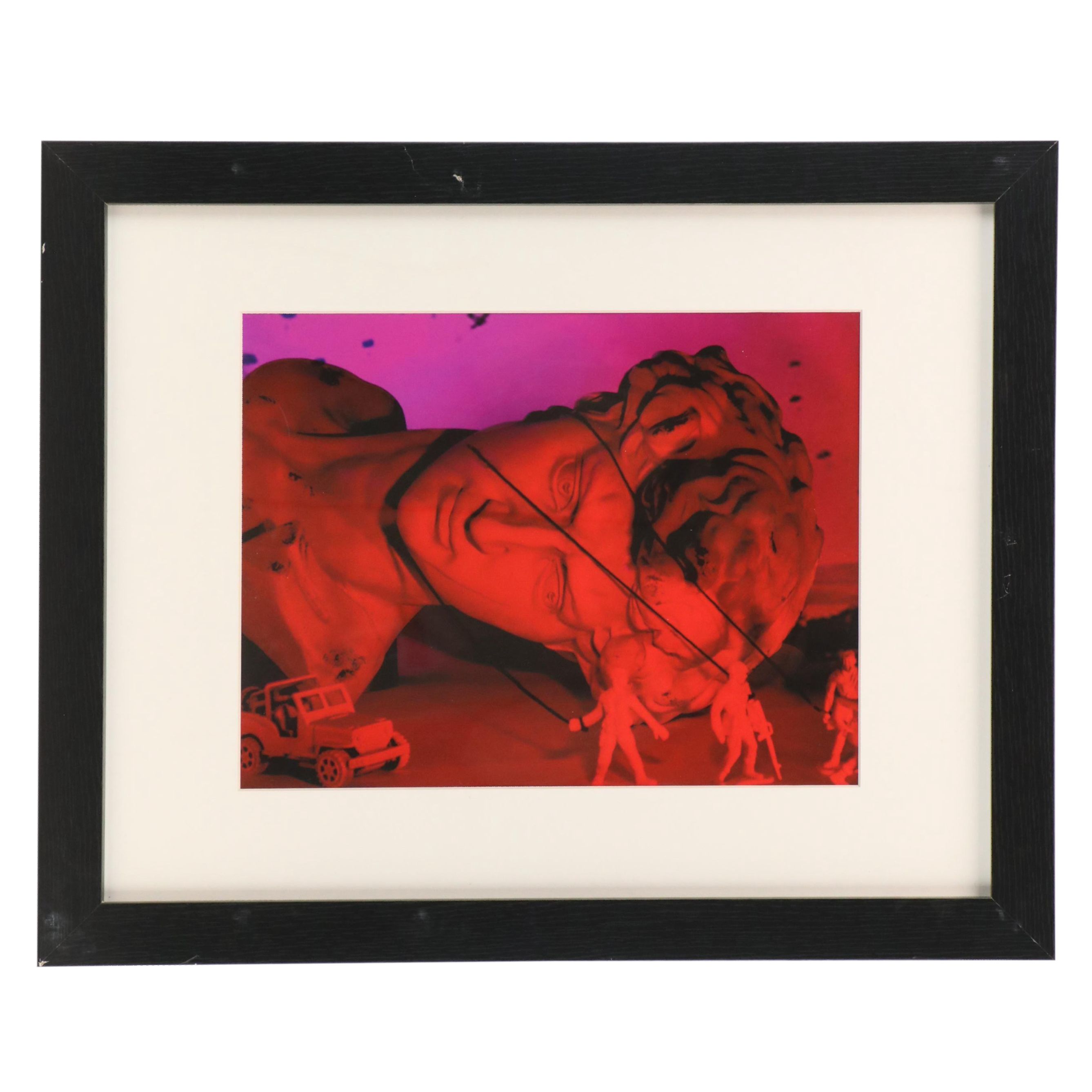 Rob Stephenson Digital Print of Toy Soldiers Tying Up David