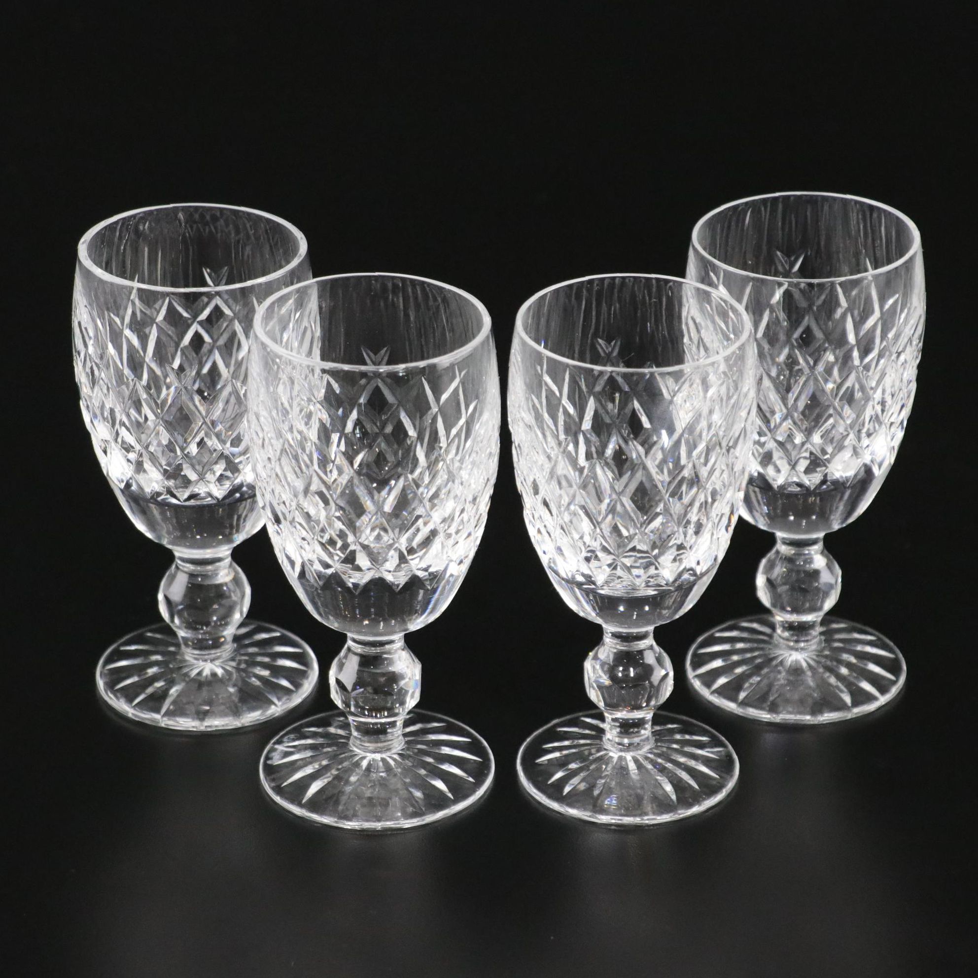Waterford Crystal "Boyne" Sherry Glasses