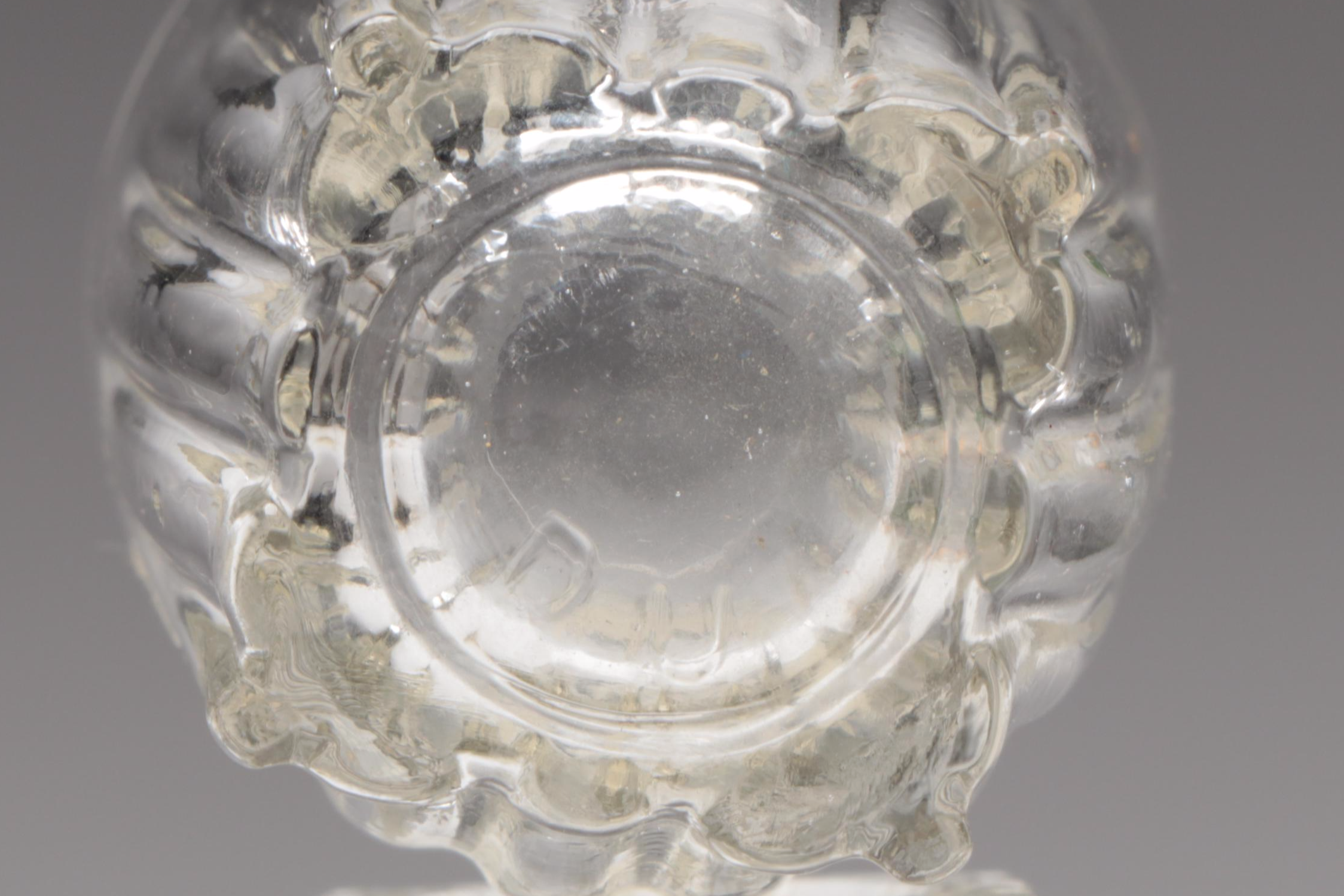 German Glass Boot-Shaped Beer Glass with More Souvenir Glass Drinkware